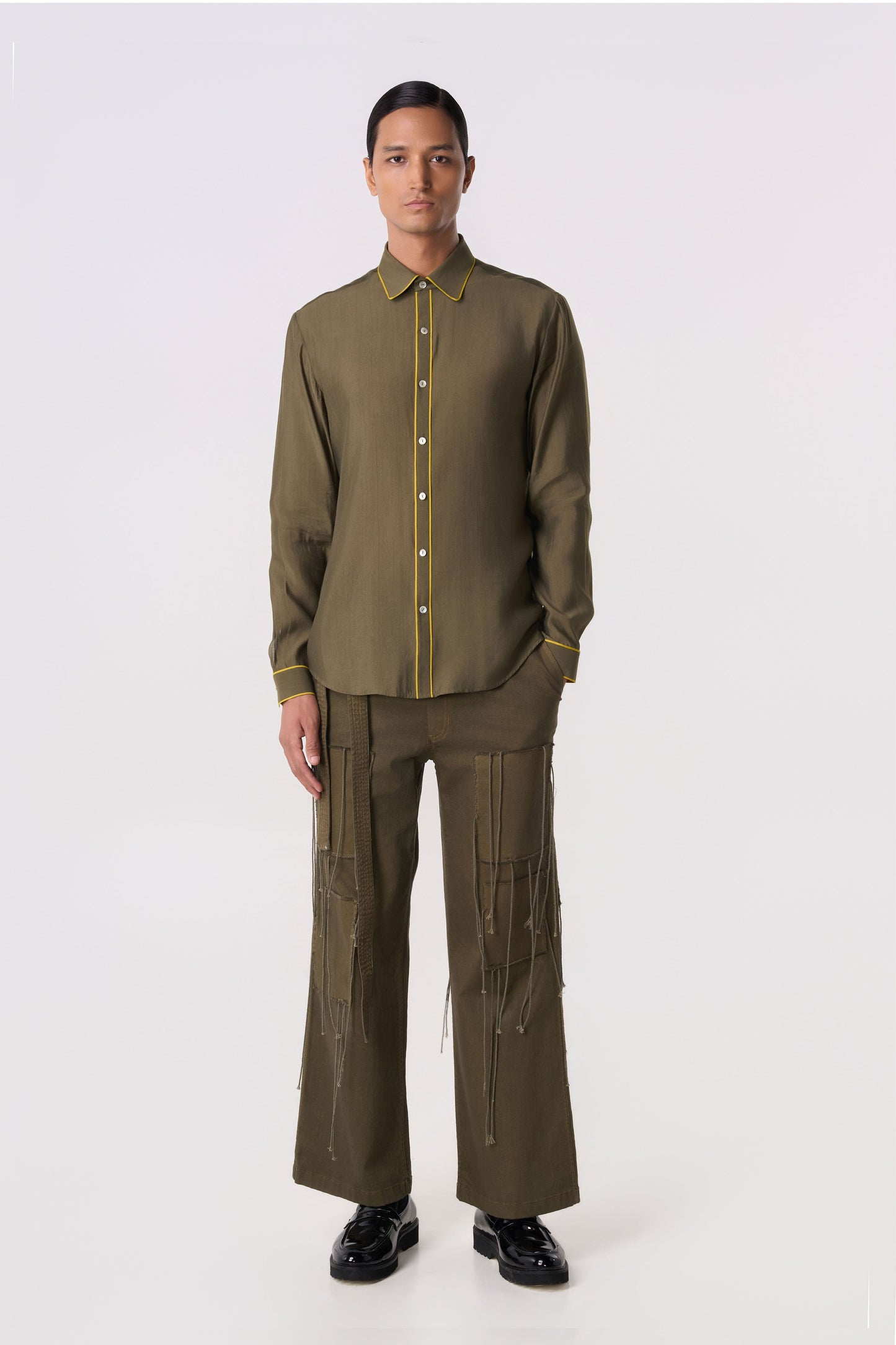 Draft Line Piping Shirt