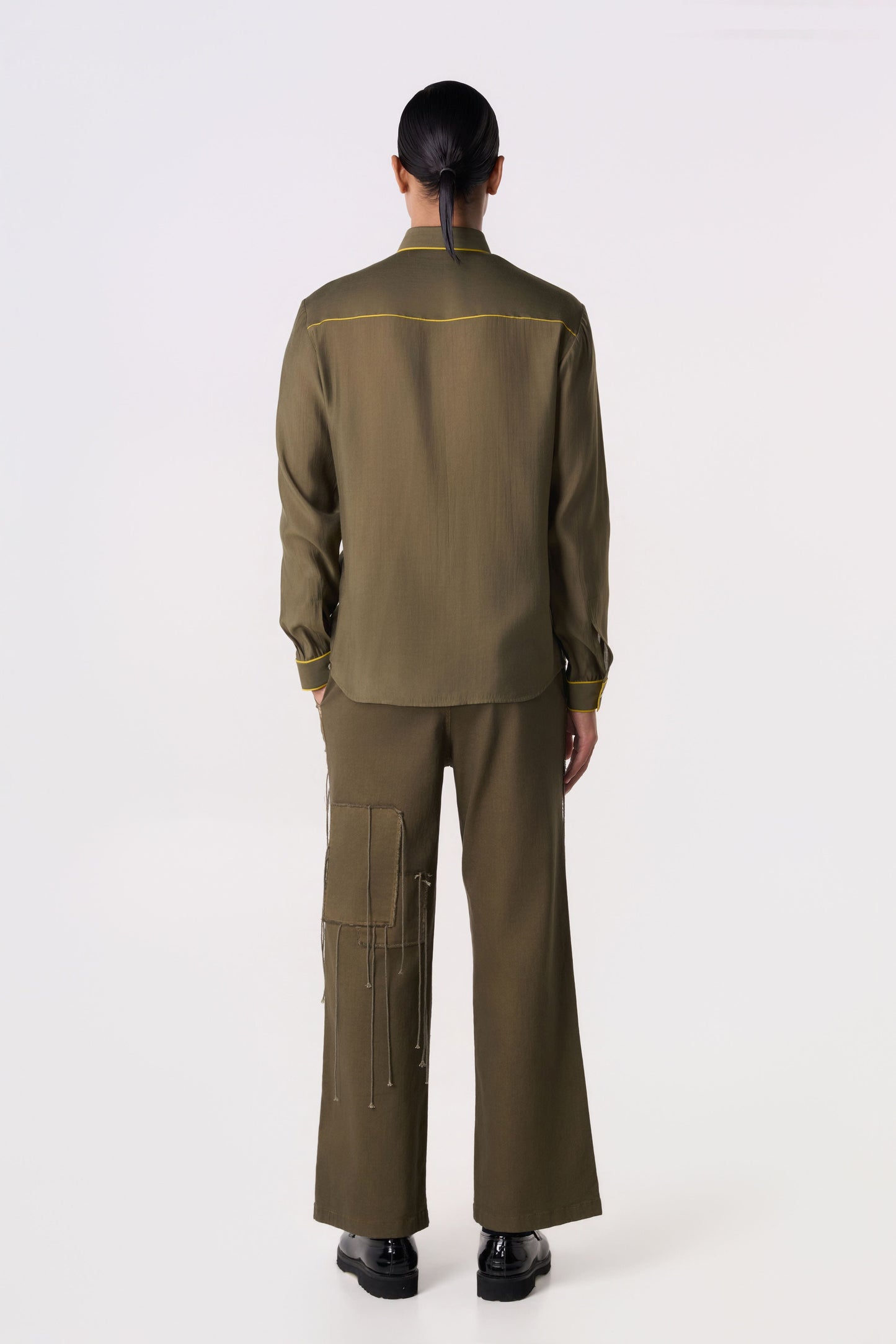 Draft Line Piping Shirt