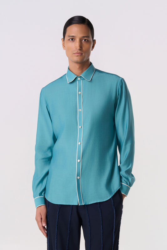 Draft Line Piping Shirt