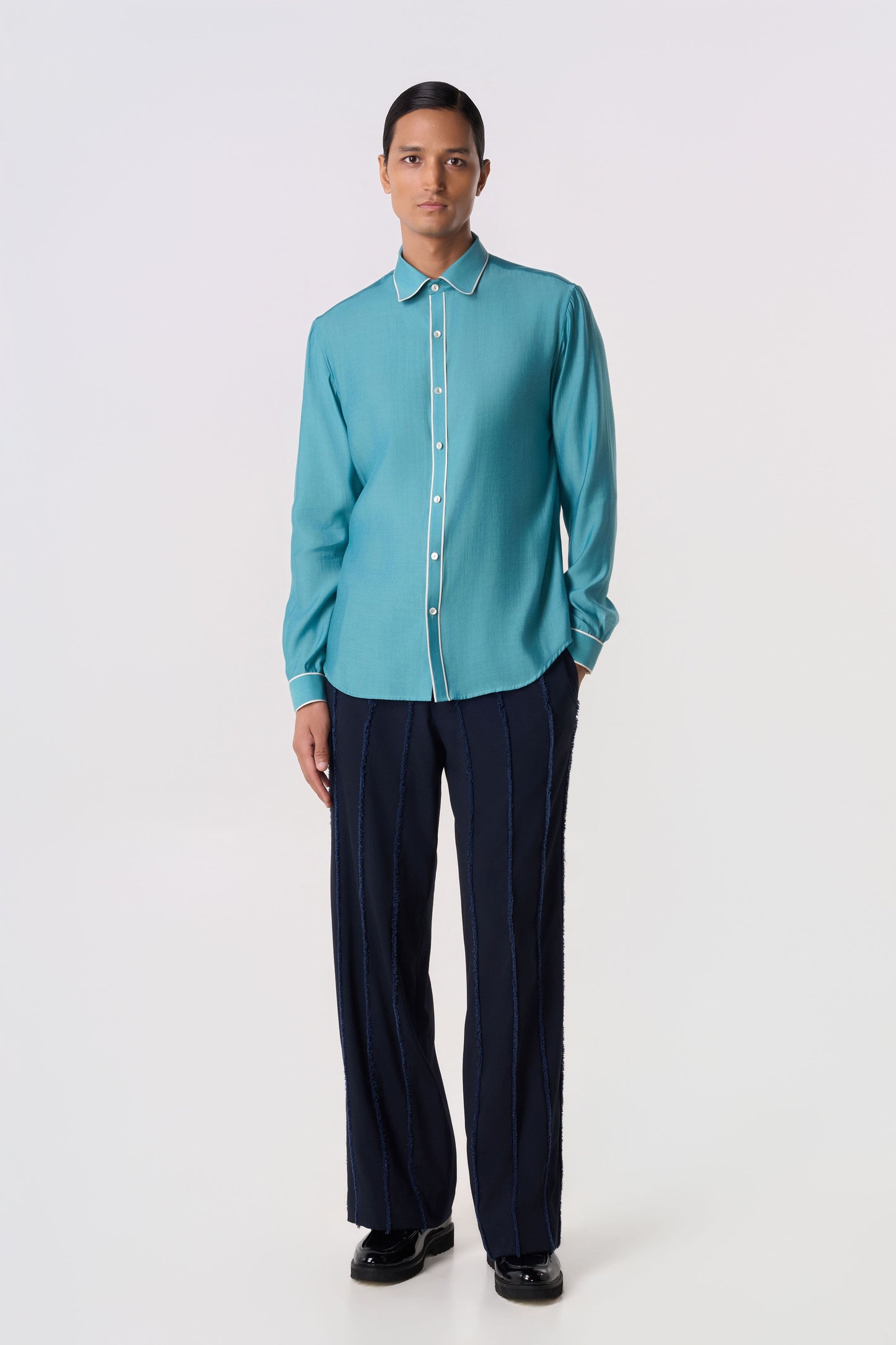 Draft Line Piping Shirt