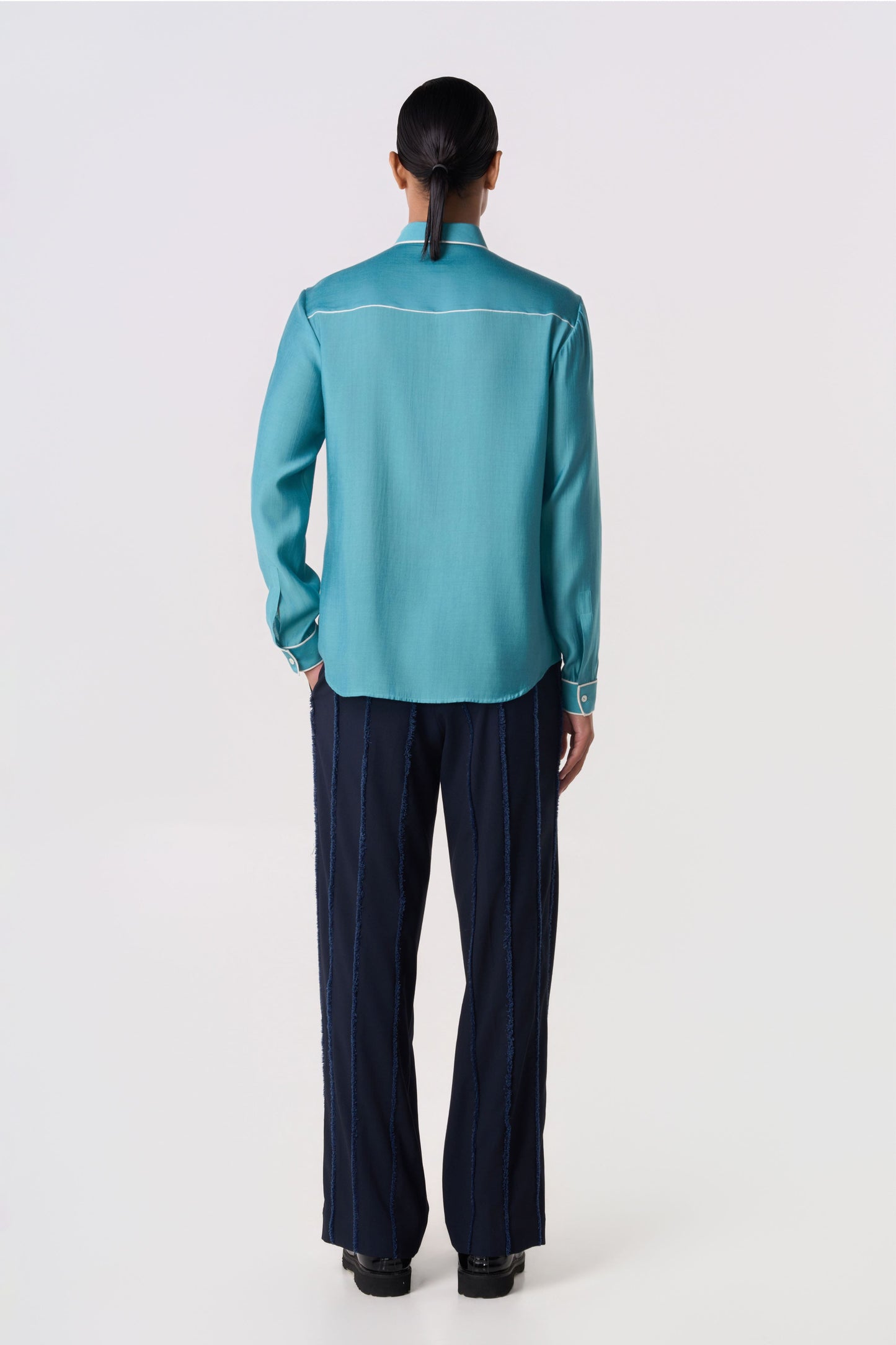 Draft Line Piping Shirt