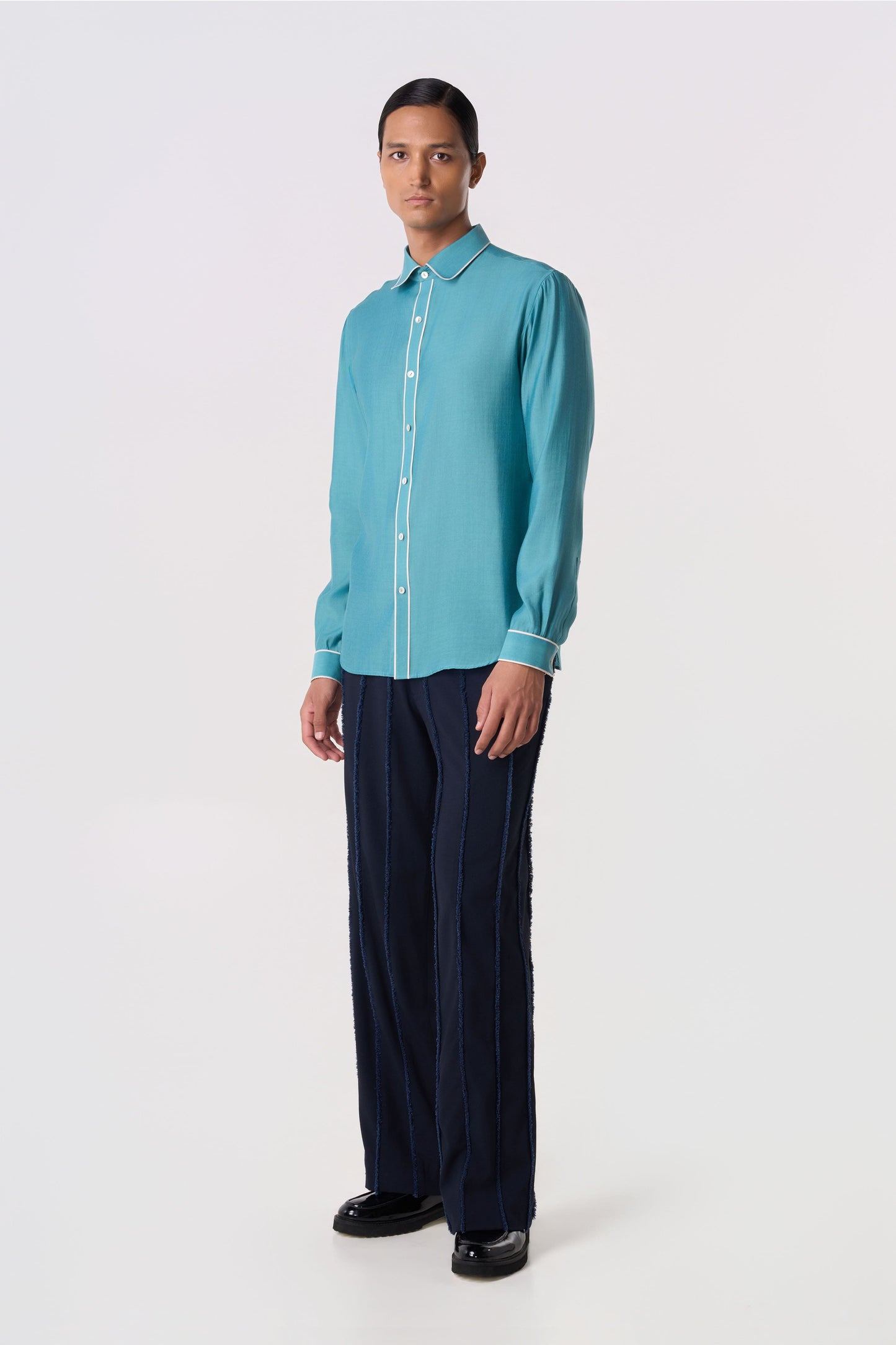 Draft Line Piping Shirt