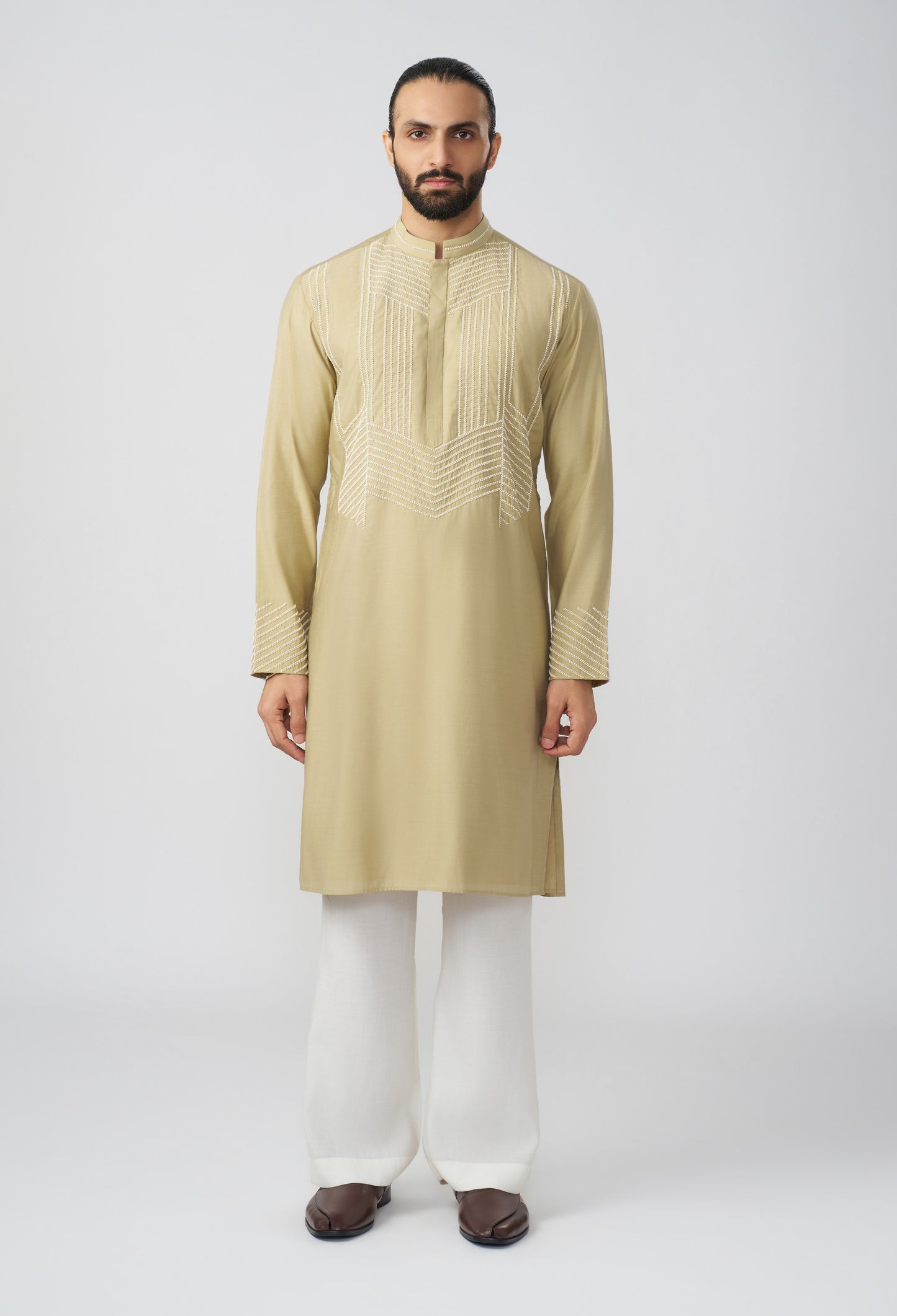 Framework Kurta - Beige
