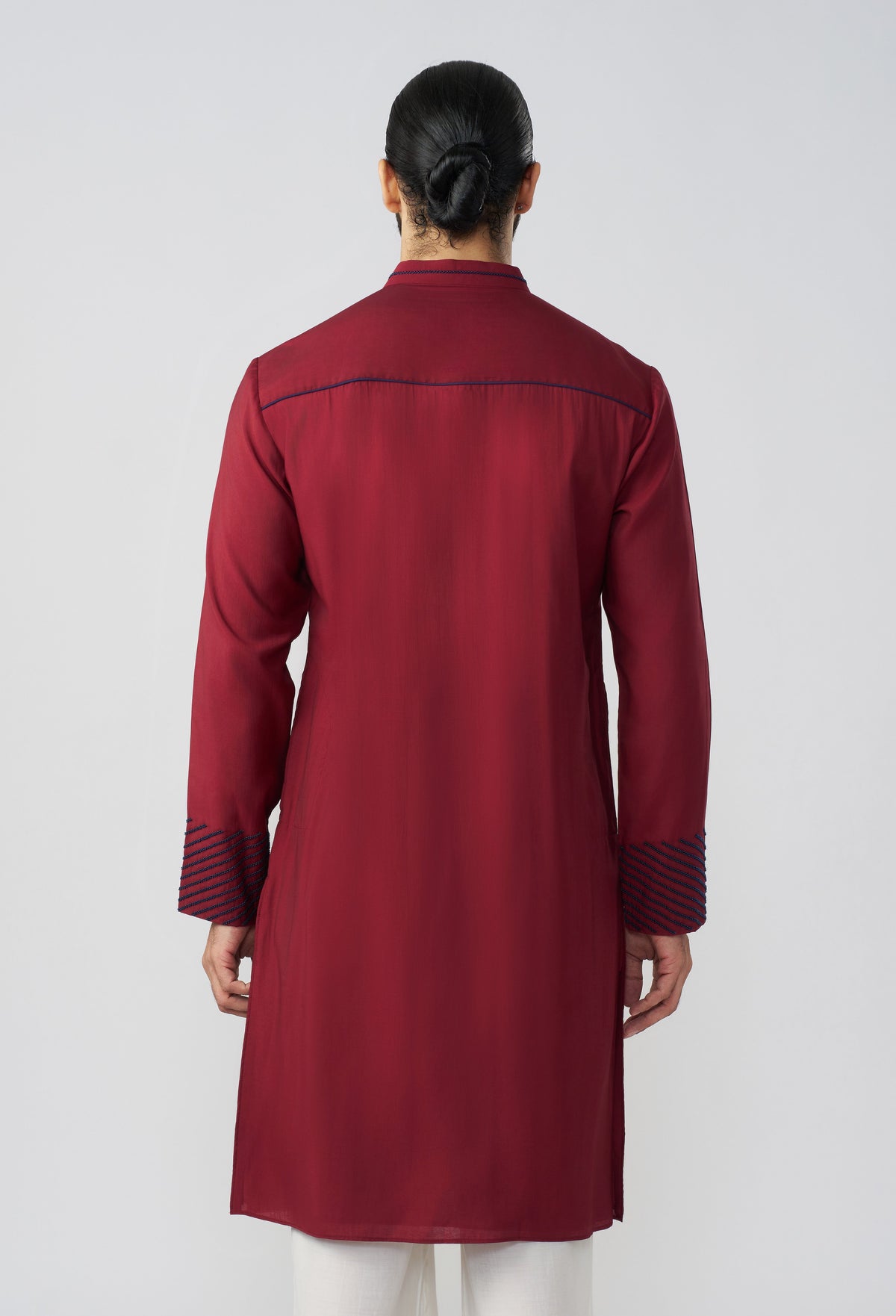 Framework Kurta - Maroon
