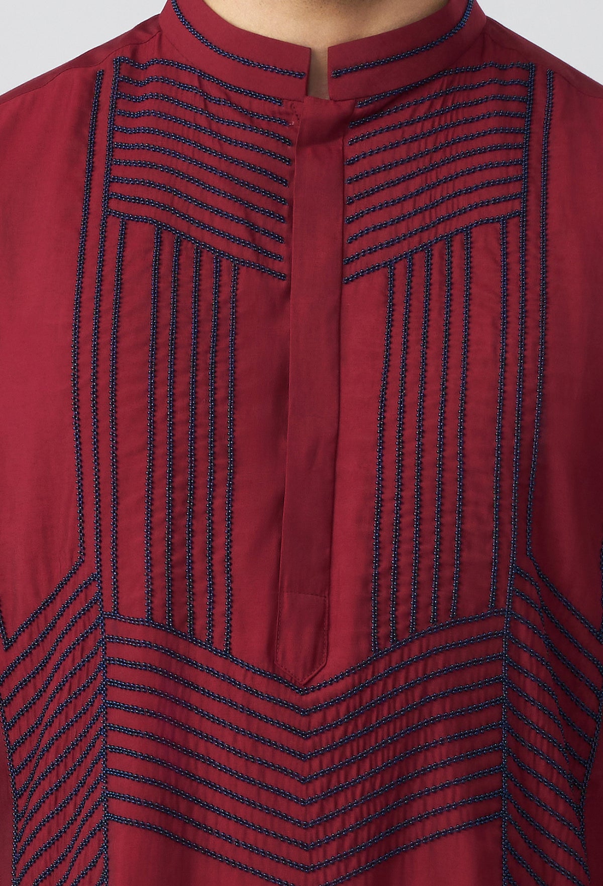 Framework Kurta - Maroon