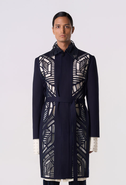 Lattice Laser Cut Trench