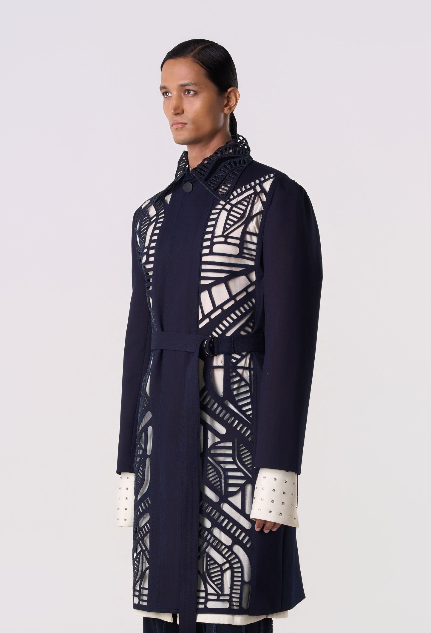 Lattice Laser Cut Trench