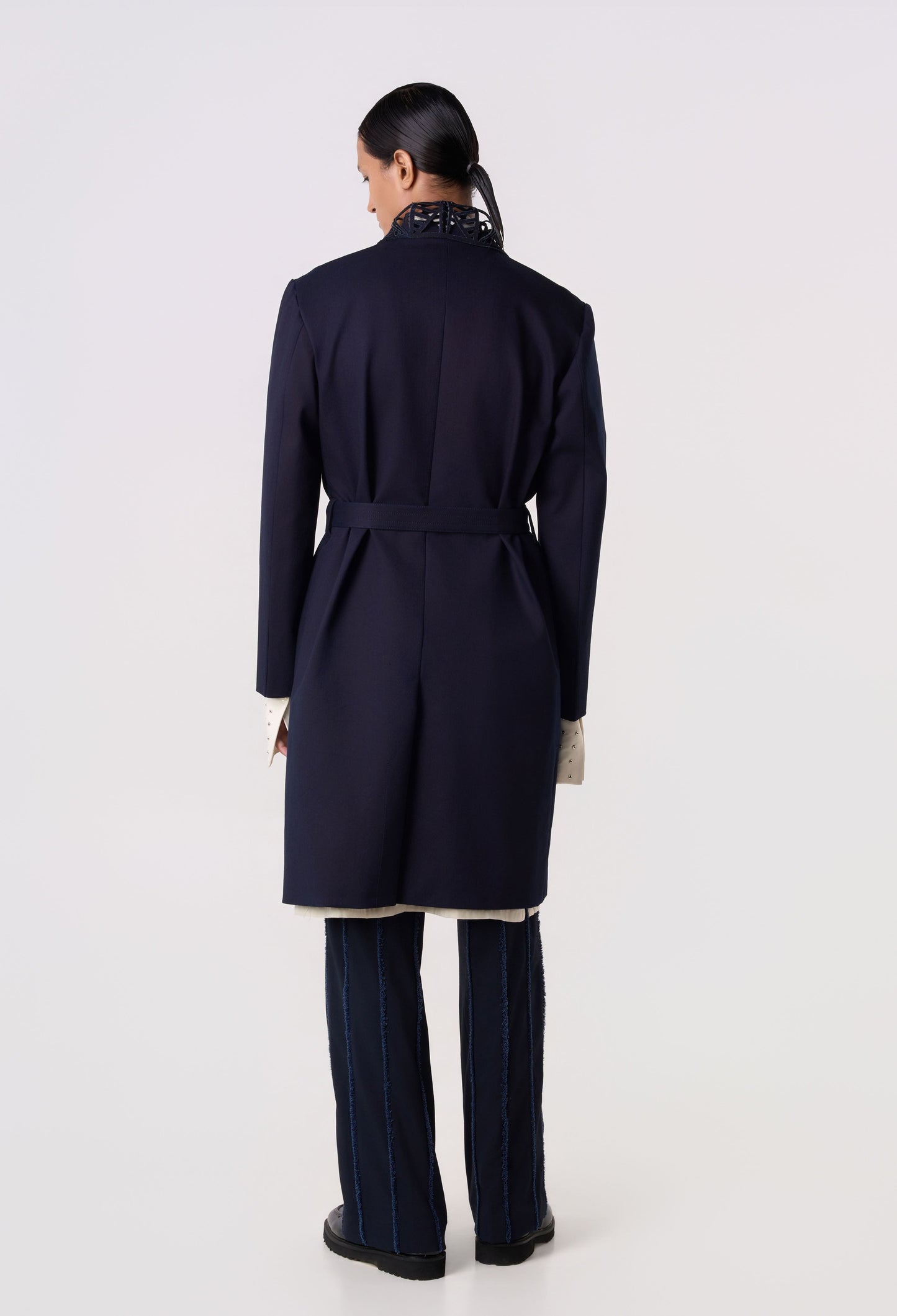 Lattice Laser Cut Trench