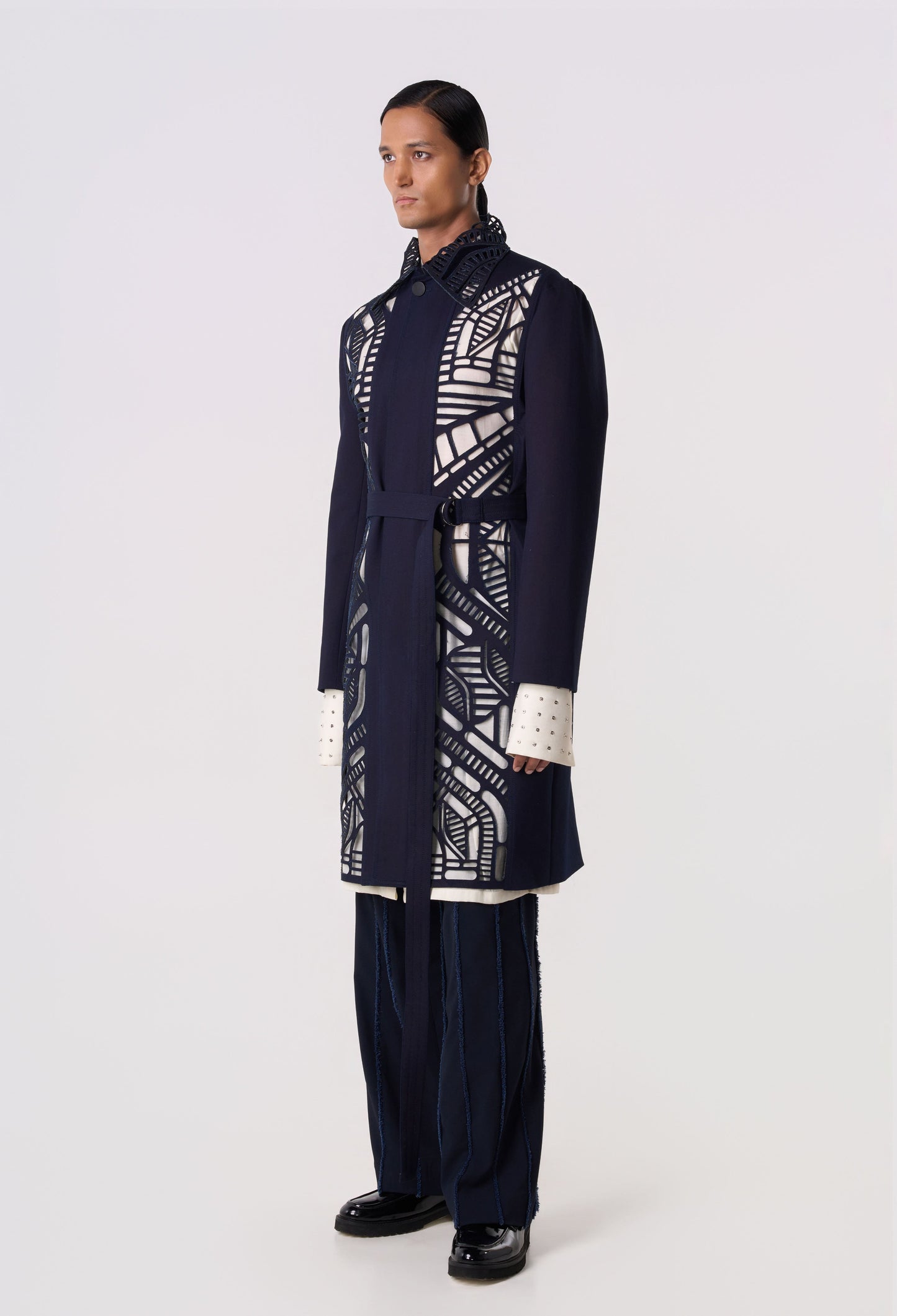 Lattice Laser Cut Trench