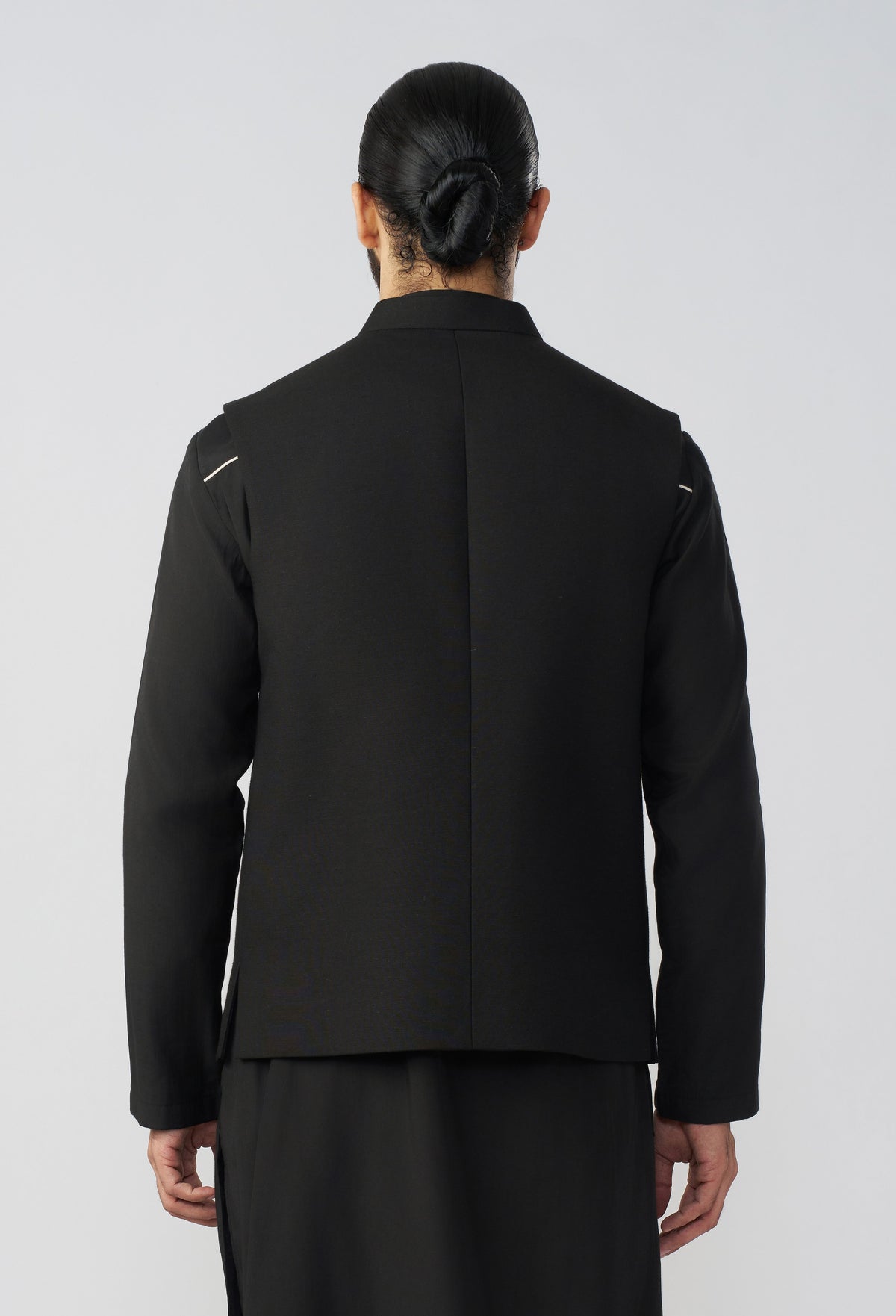 Linear Drift Bandi Jacket - Black