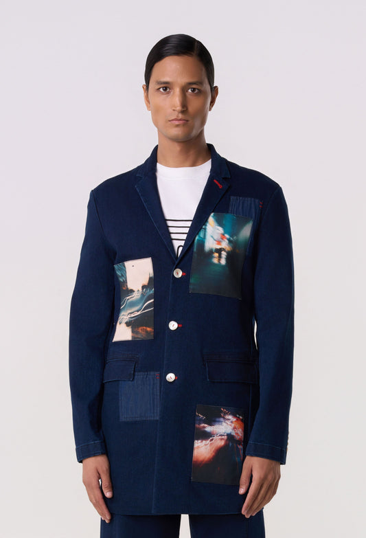 Metropolis Collage Blazer