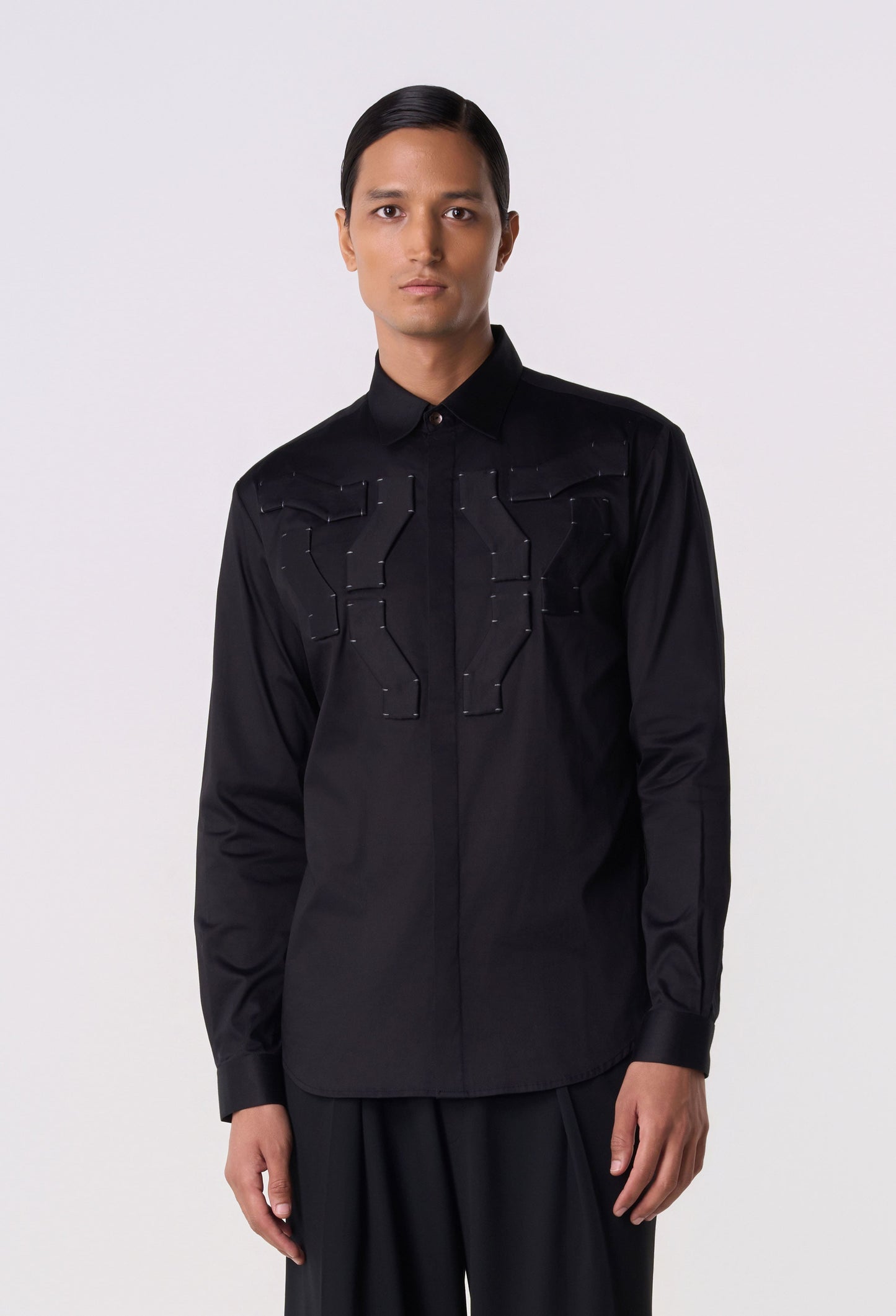 Mosaic Patch Shirt
