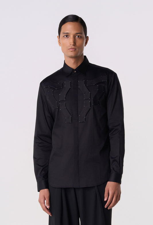 Mosaic Patch Shirt