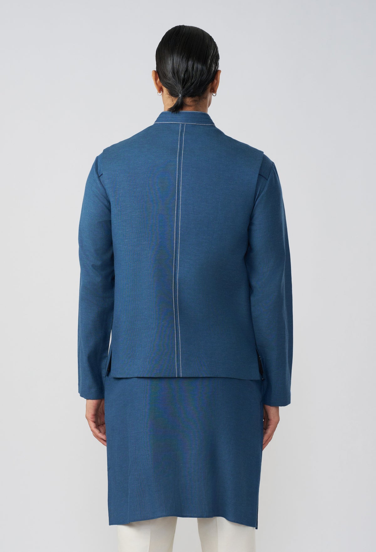 Offset Stitchline Bandi - Royal Blue