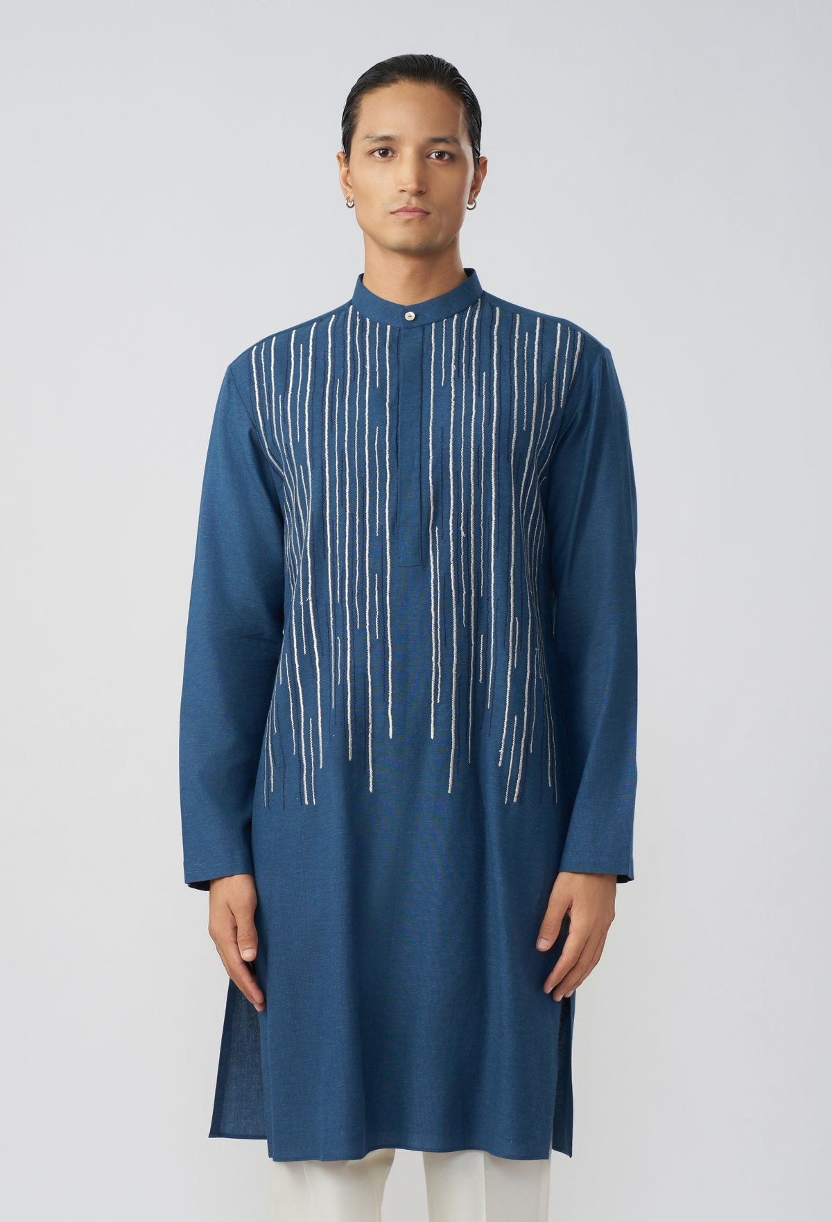 Offset Stitchline Bandi Set - Royal Blue