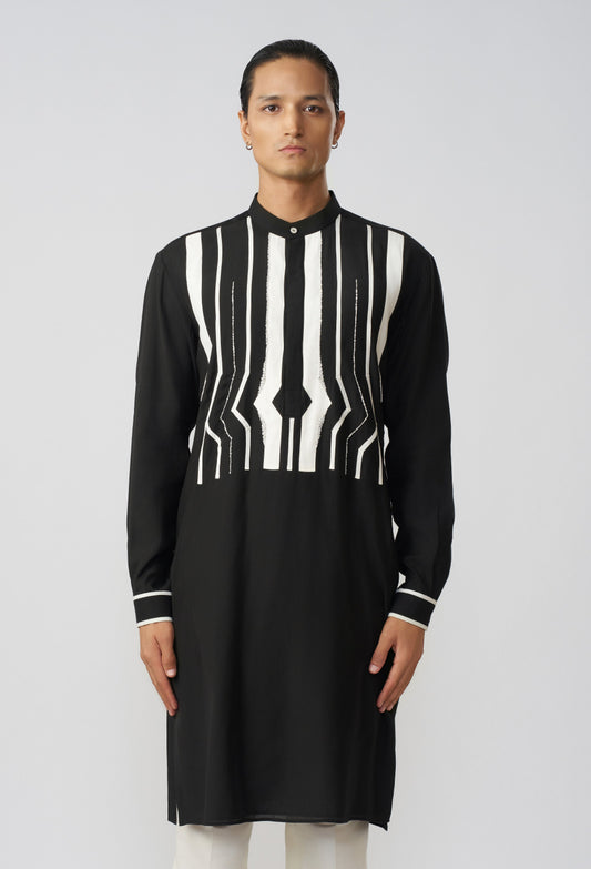 Passage Kurta - Black