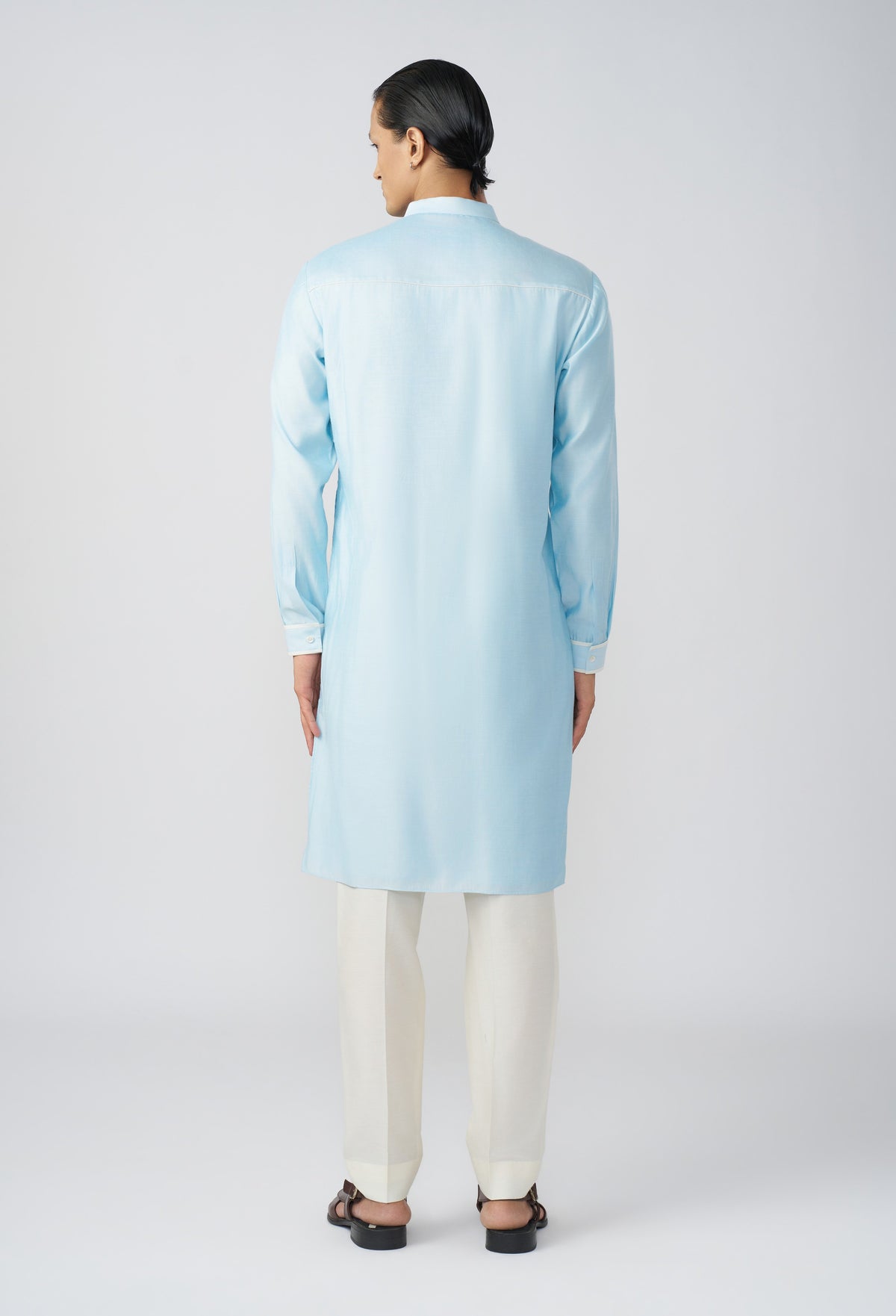 Passage Kurta - Pastel Blue