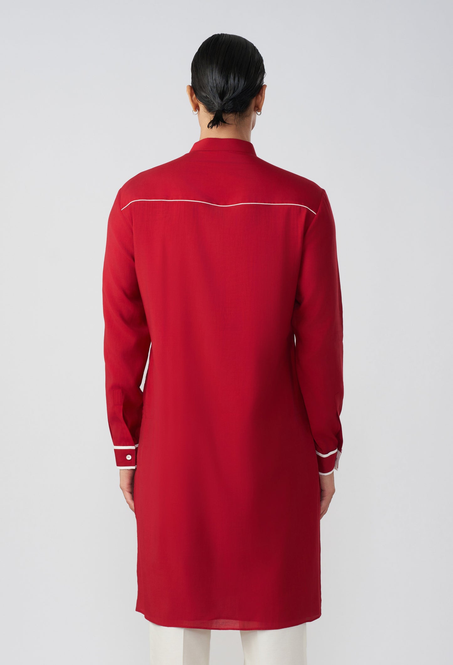 Passage Kurta - Red