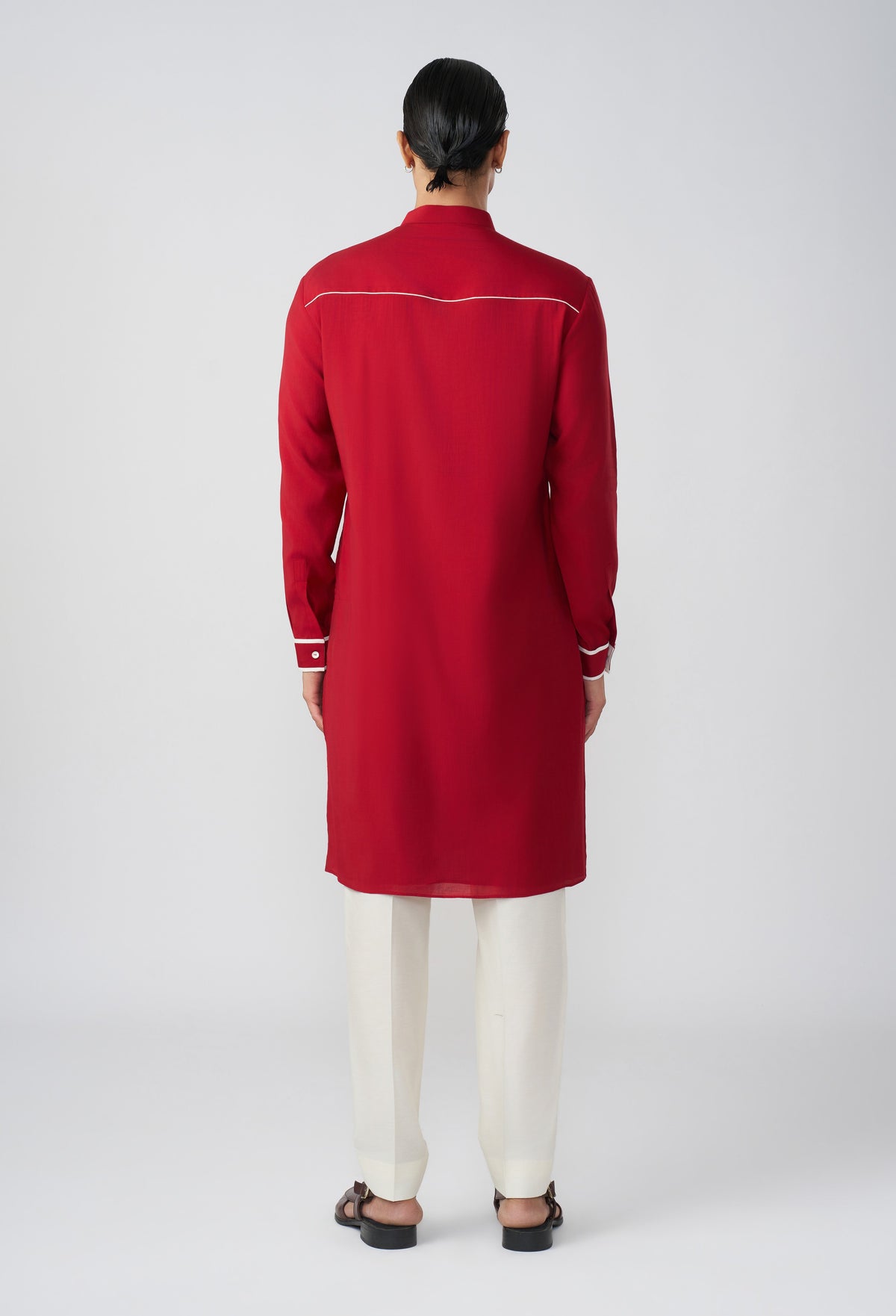 Passage Kurta - Red