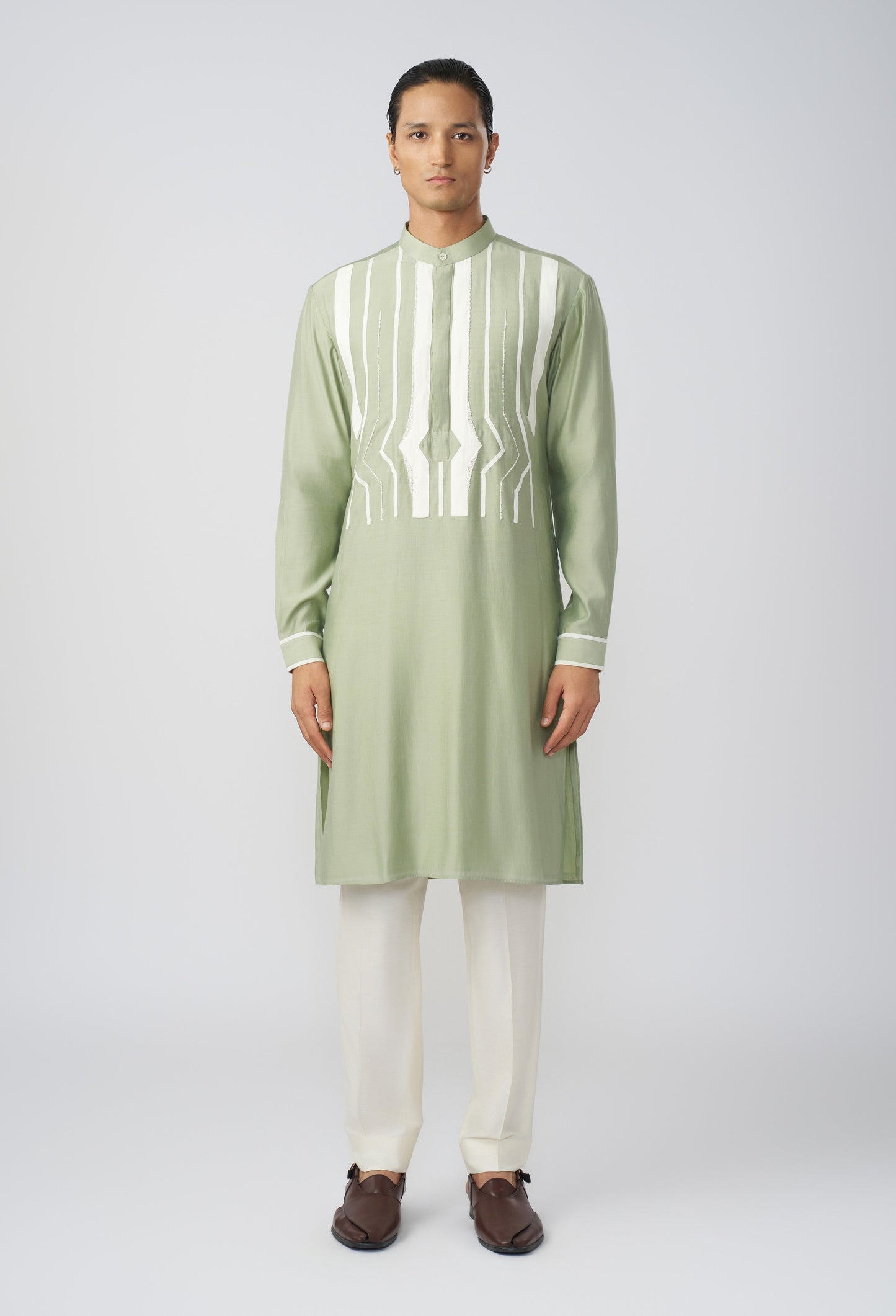 Passage Kurta - Sea Green