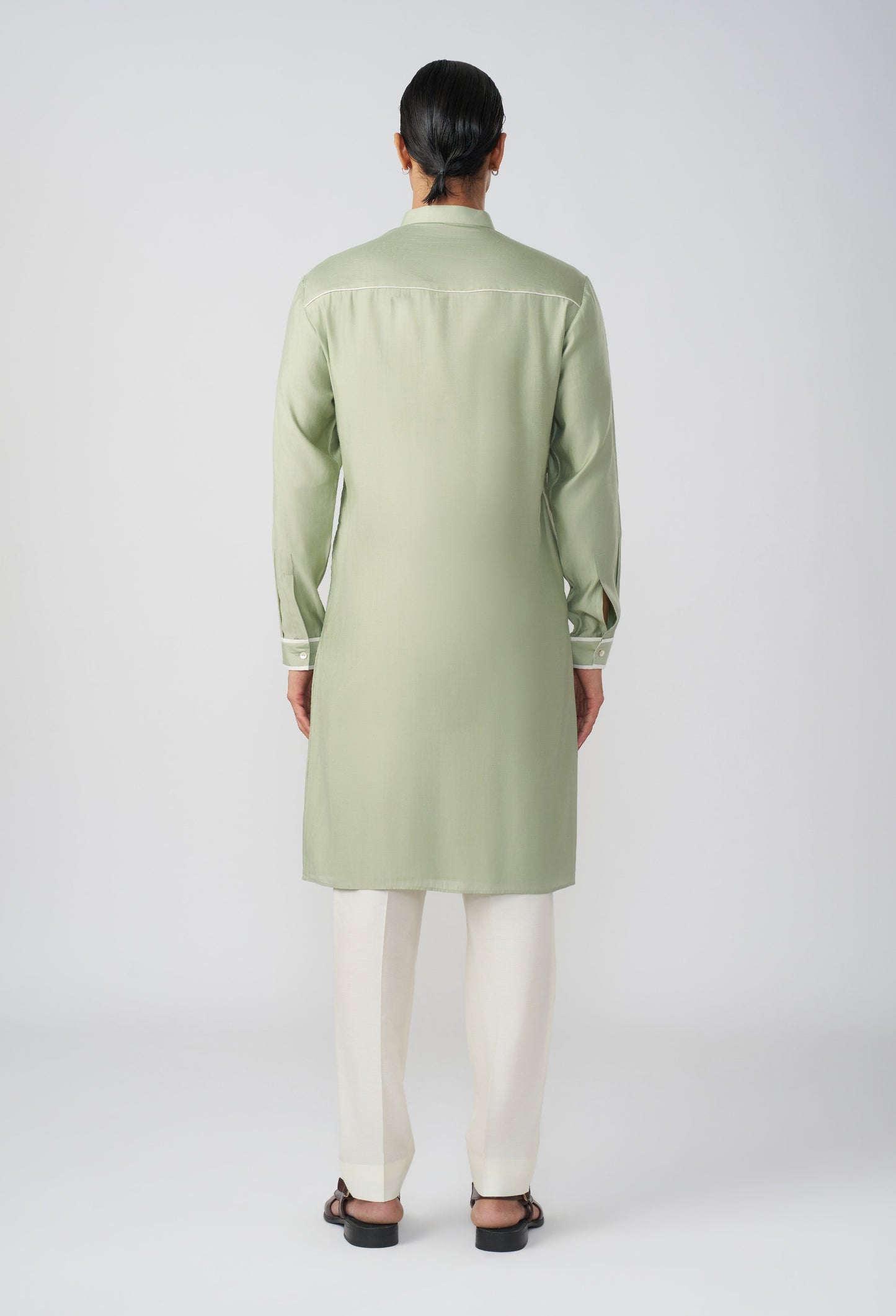 Passage Kurta - Sea Green