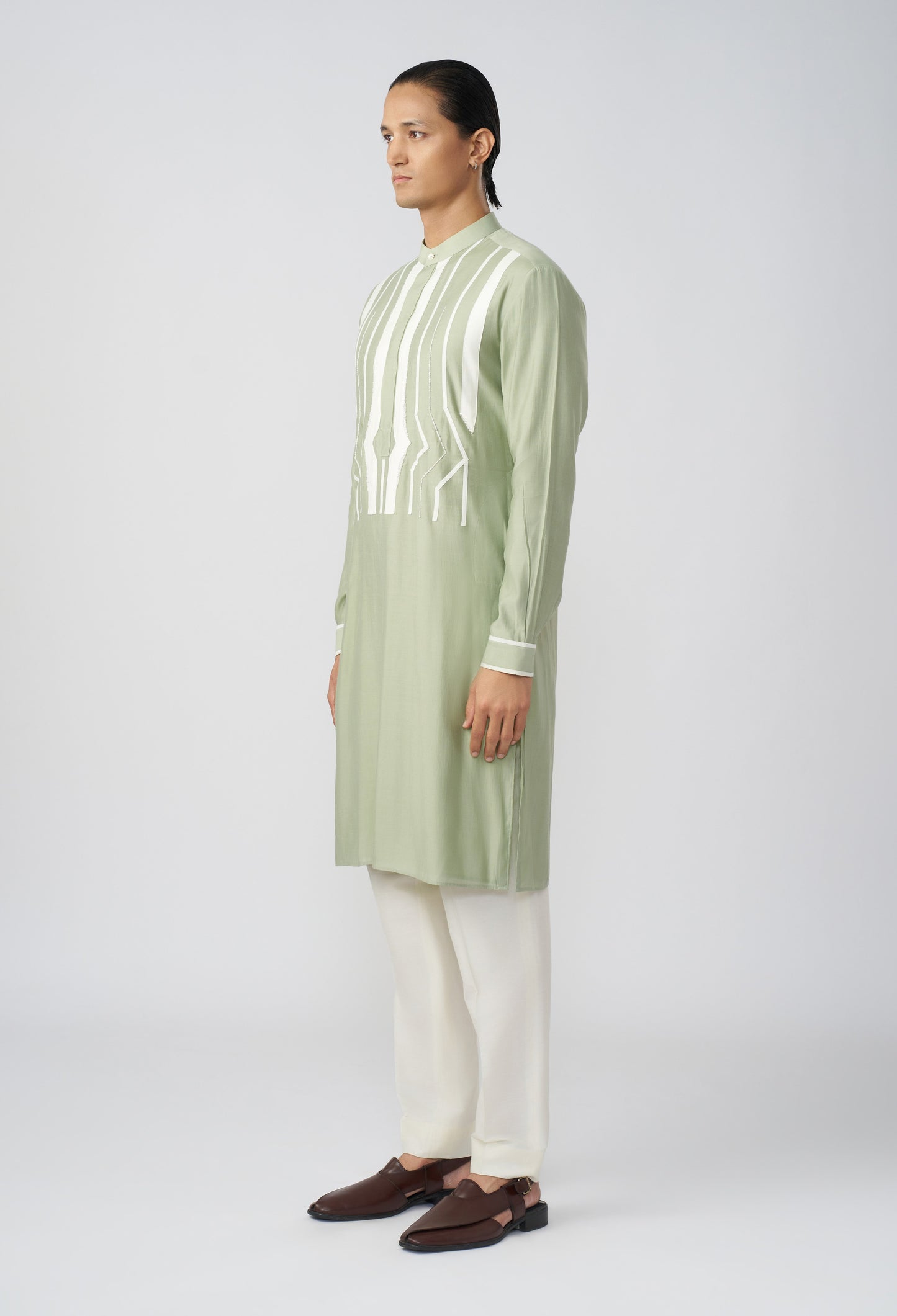 Passage Kurta - Sea Green