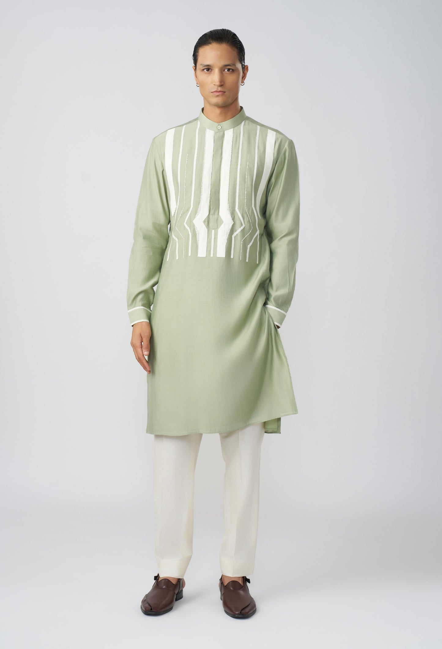 Passage Kurta - Sea Green