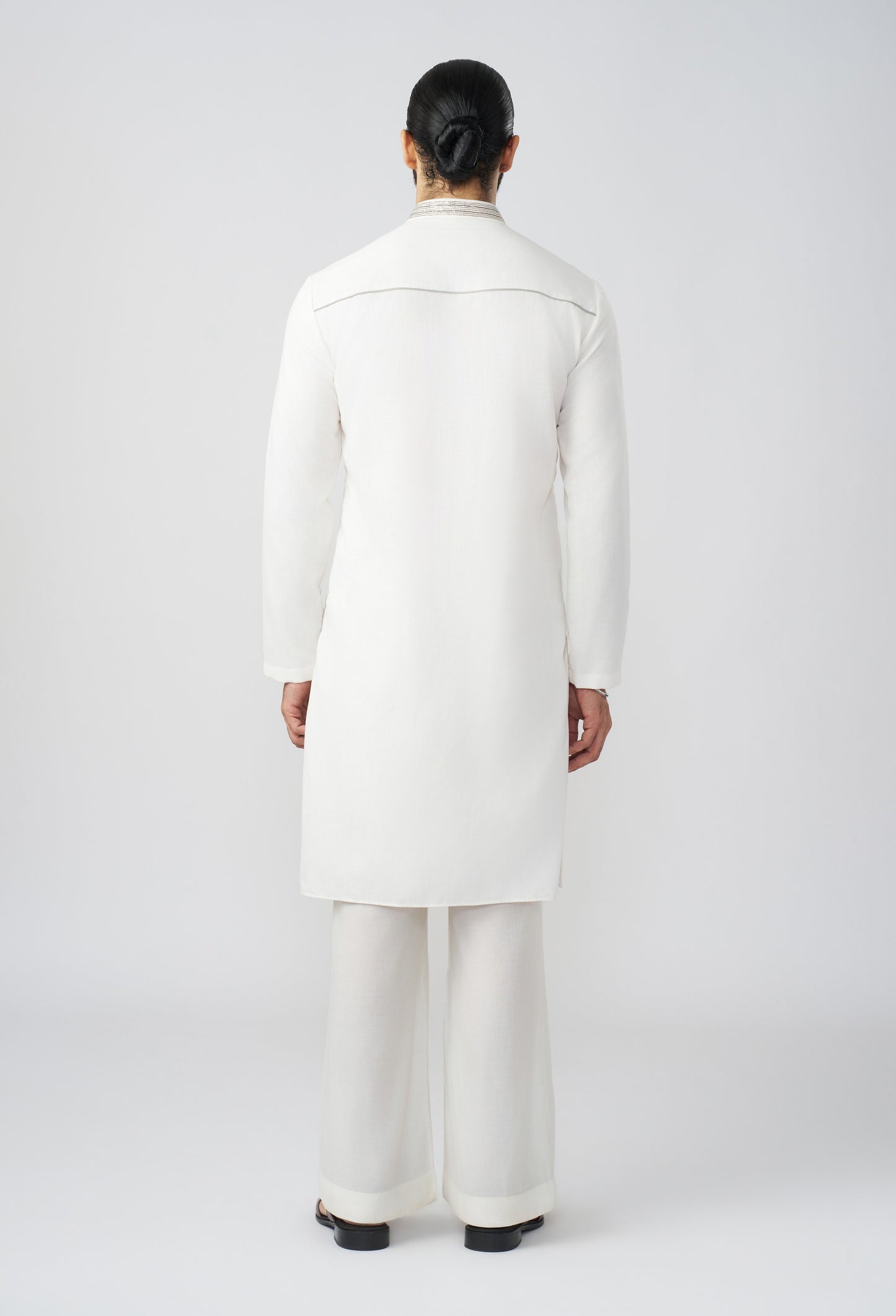 Pitta Mosaic Kurta - Off White