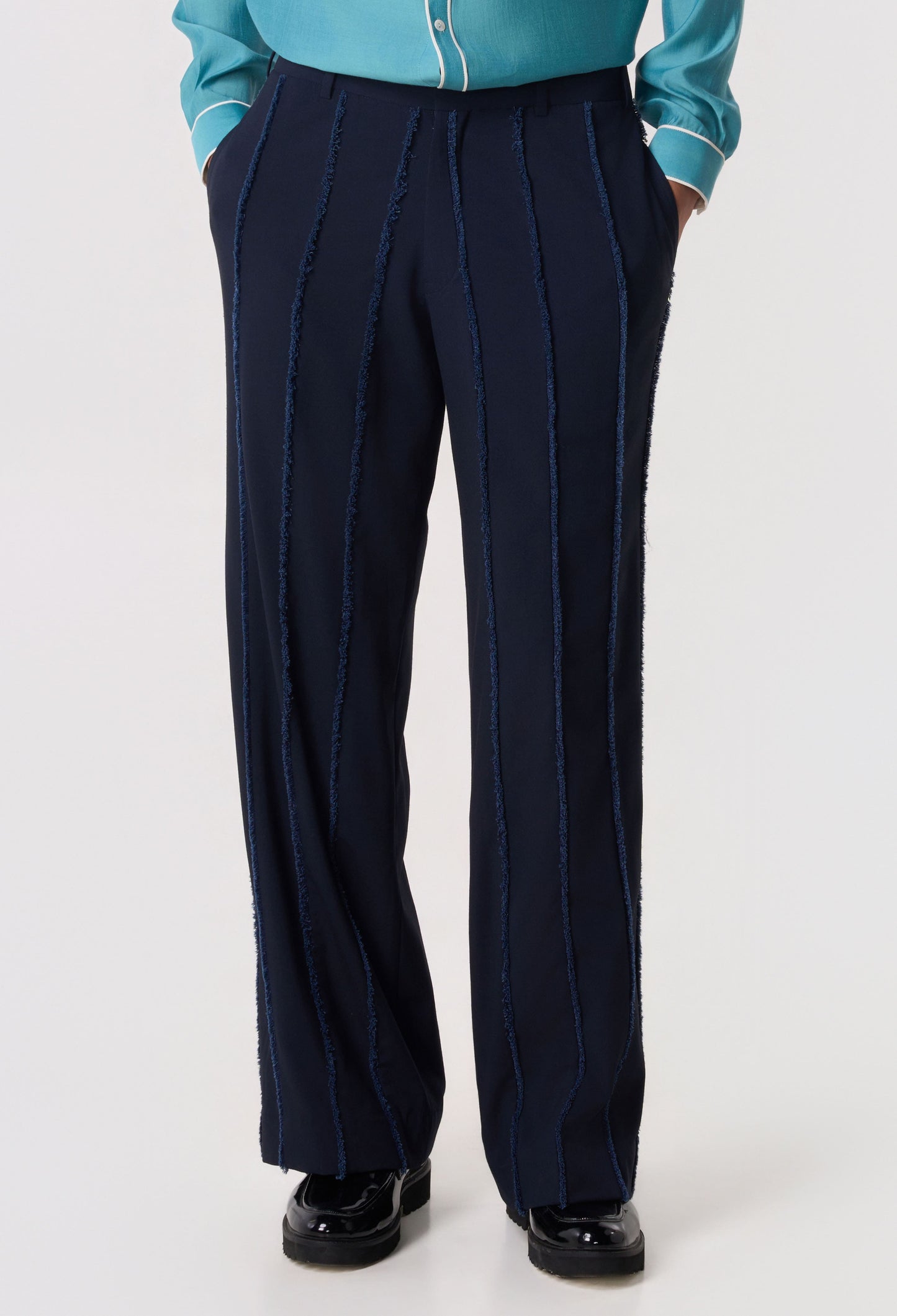 Rift Panel Trousers Navy