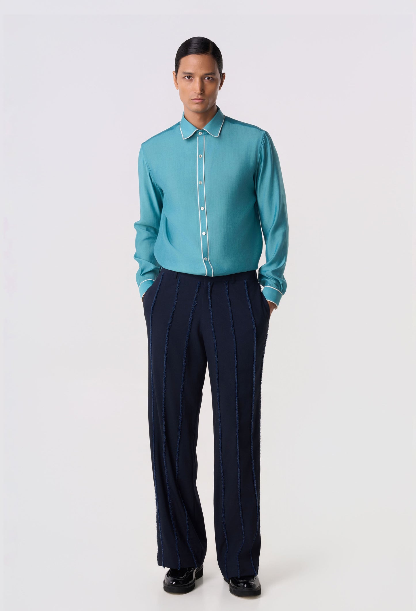 Rift Panel Trousers Navy