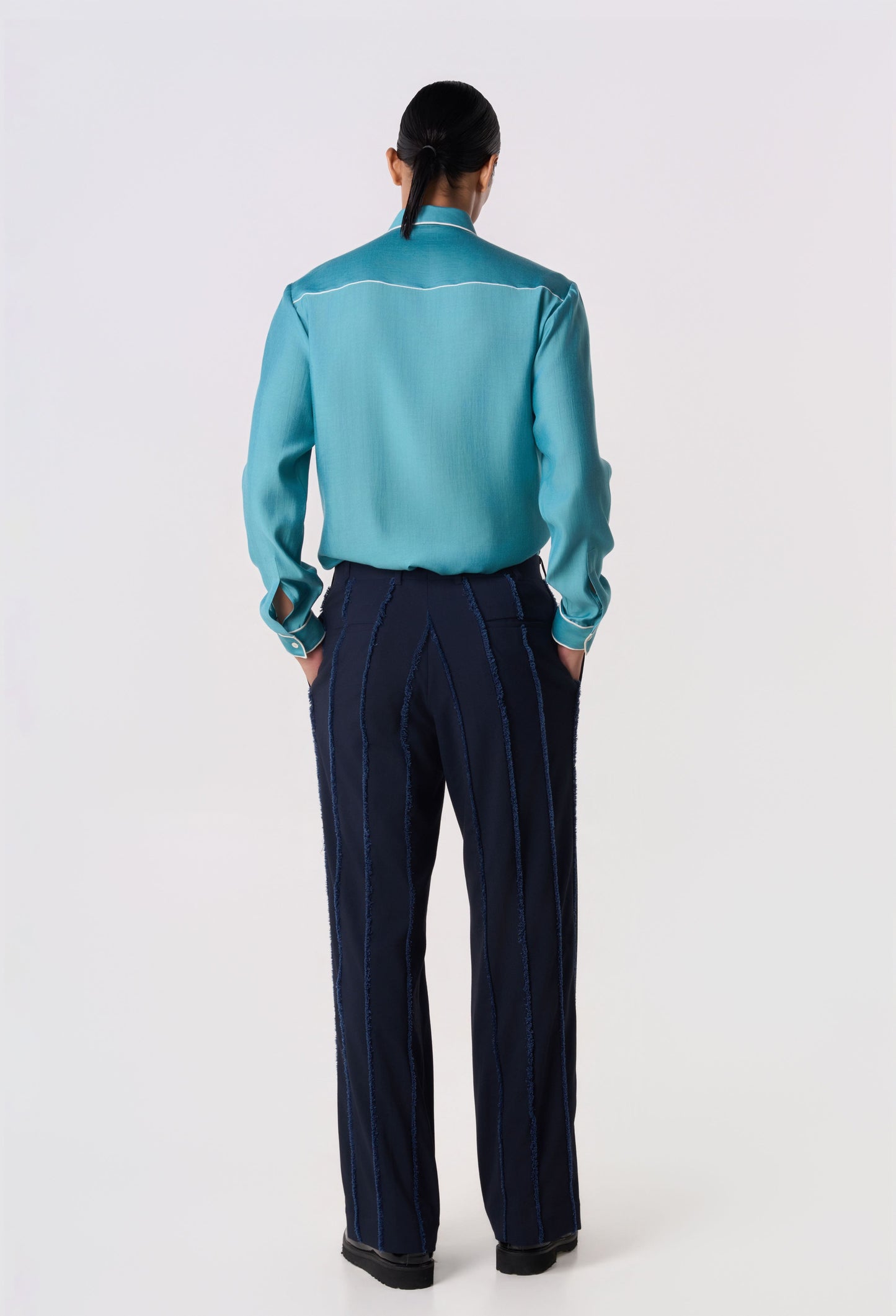 Rift Panel Trousers Navy