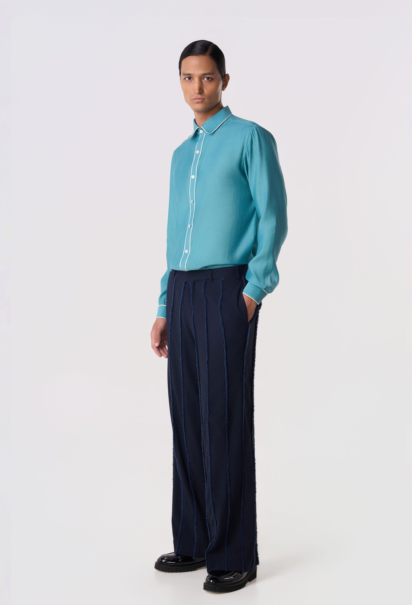 Rift Panel Trousers Navy