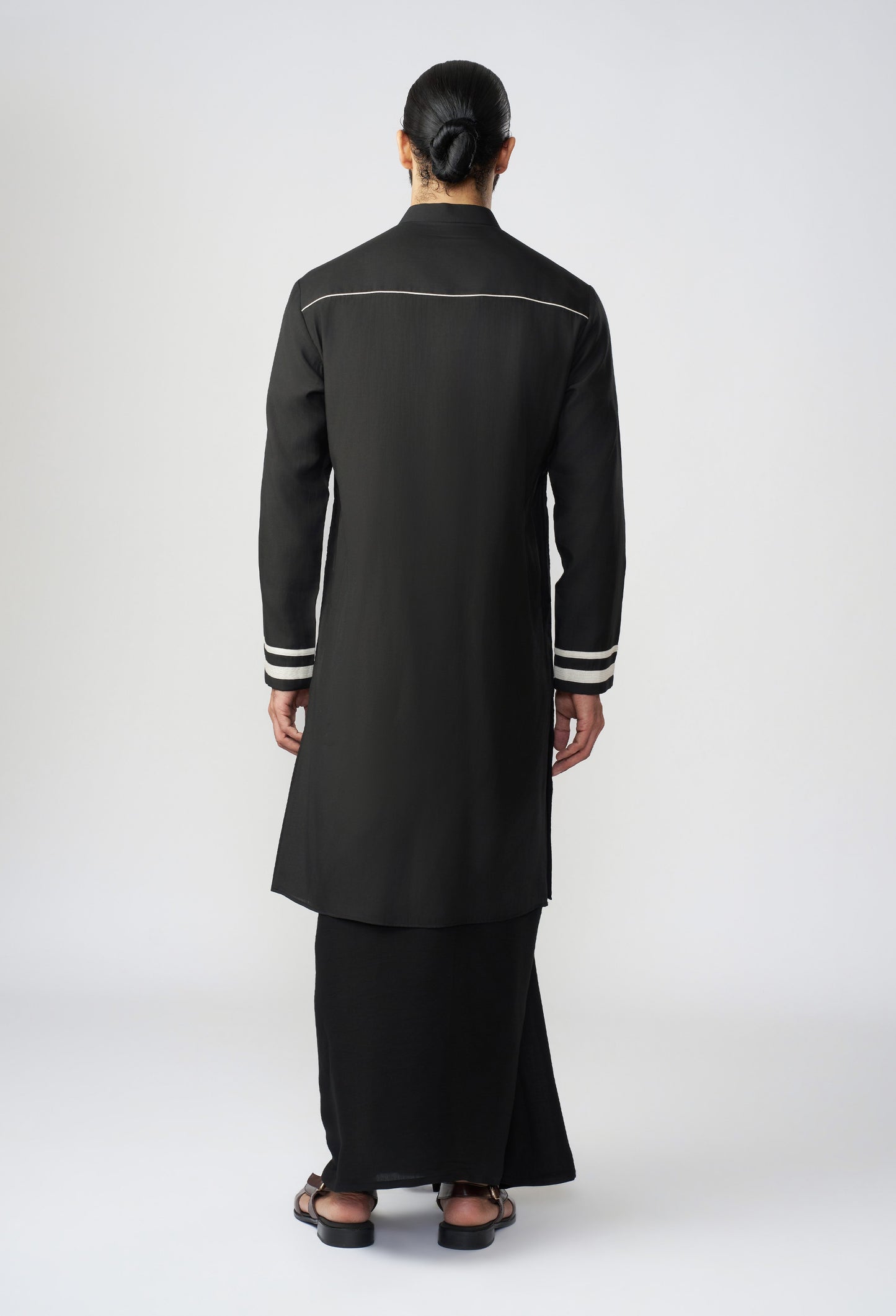 Scaffold Kurta - Black