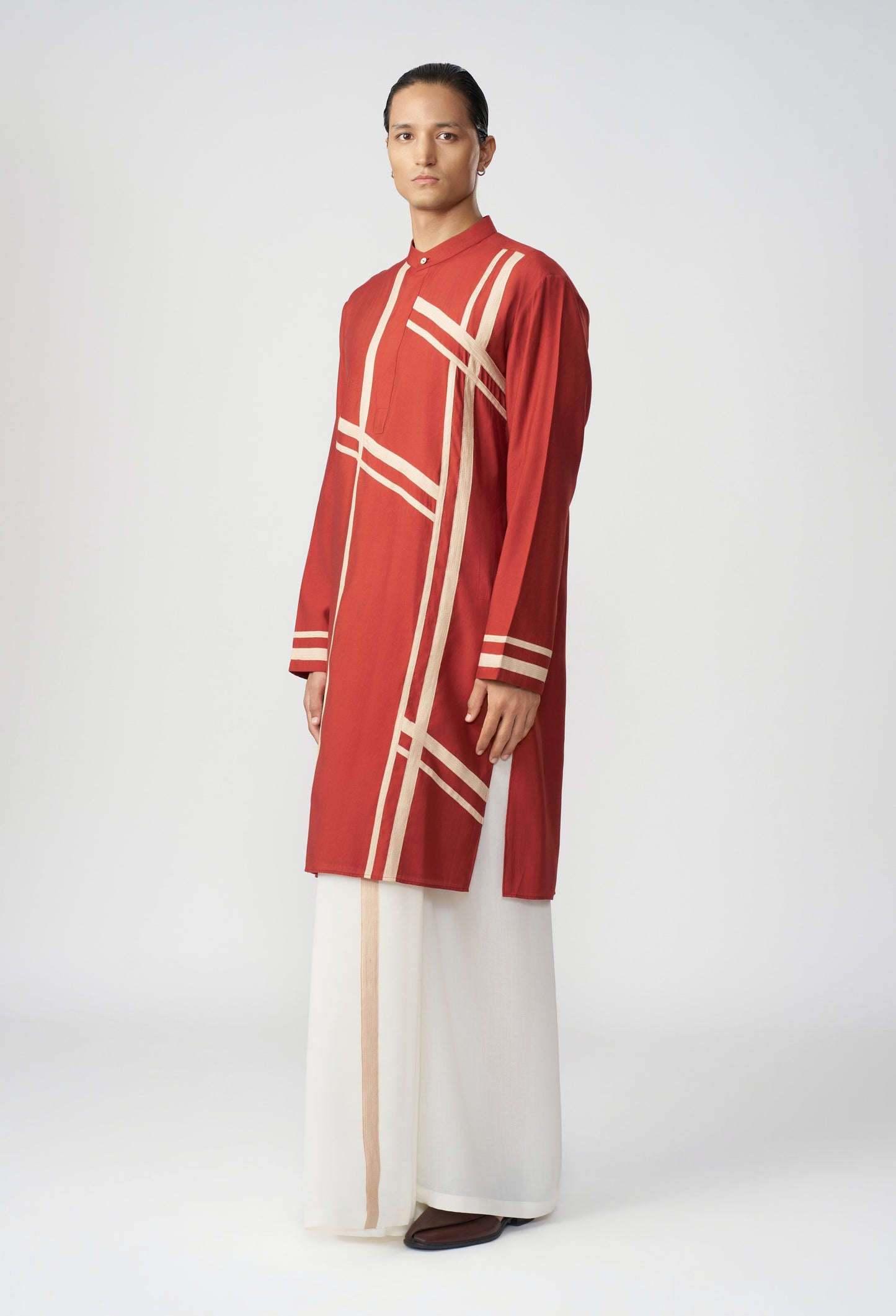 Scaffold Kurta - Rust