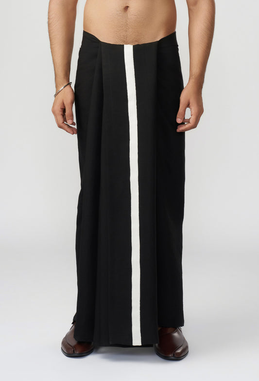 Scaffold Veshti - Black