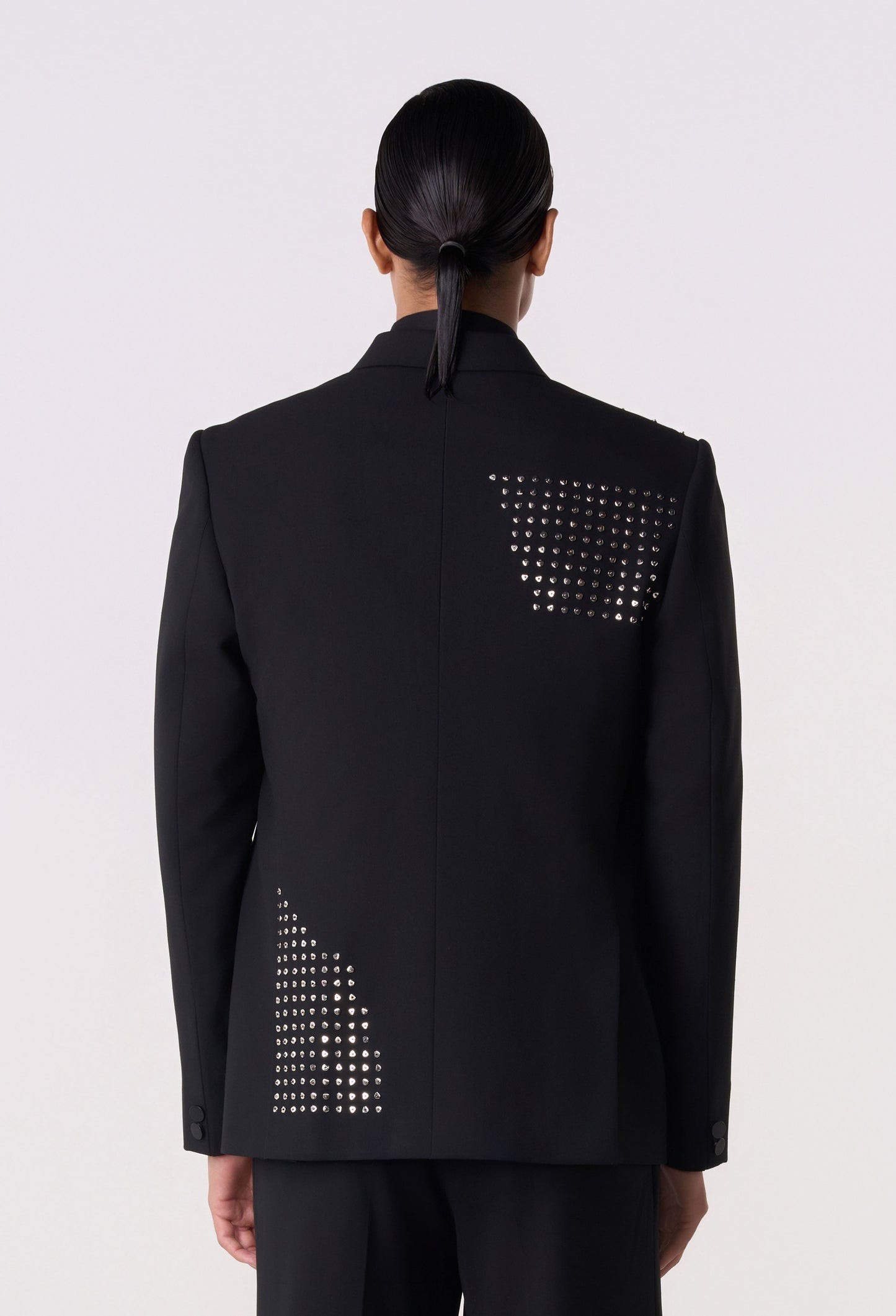 Shield Studded Blazer