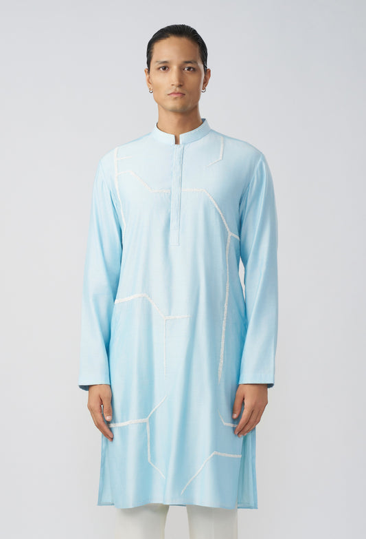 Stilt Kurta - Pastel Blue