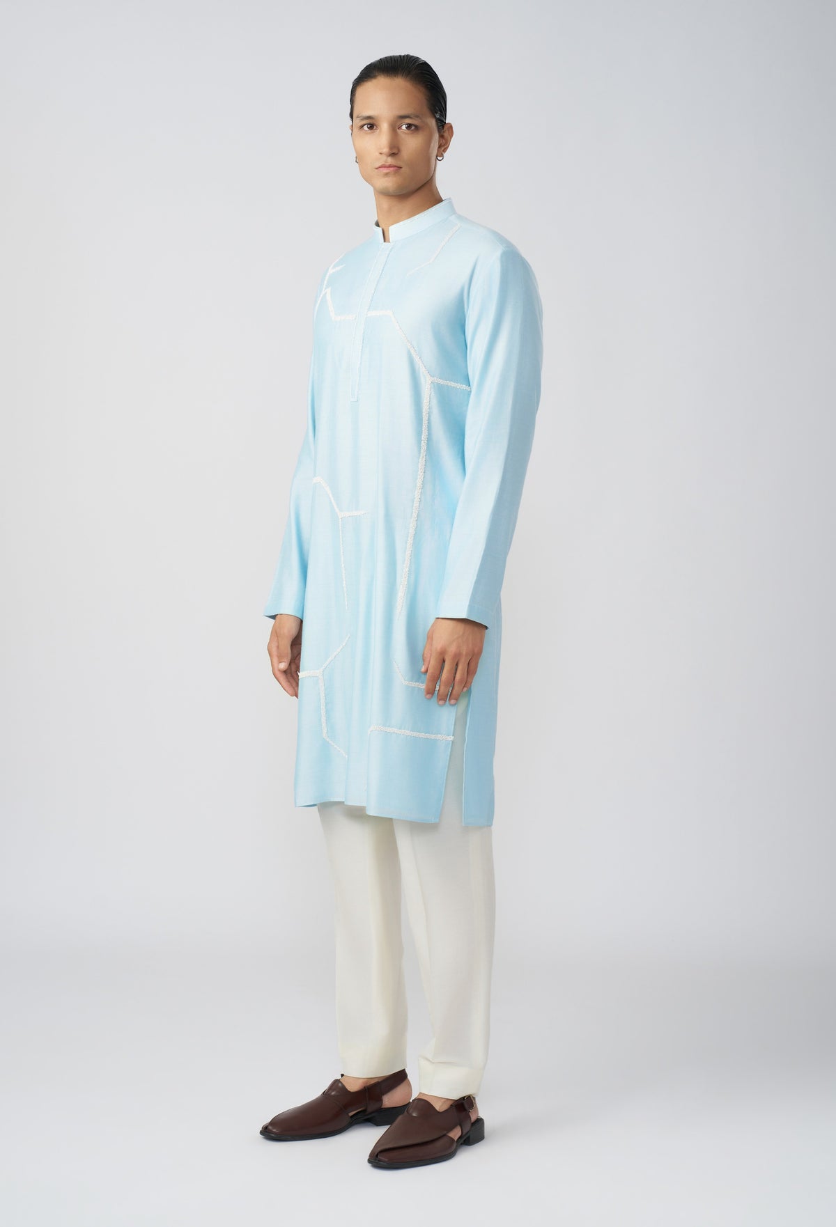 Stilt Kurta - Pastel Blue