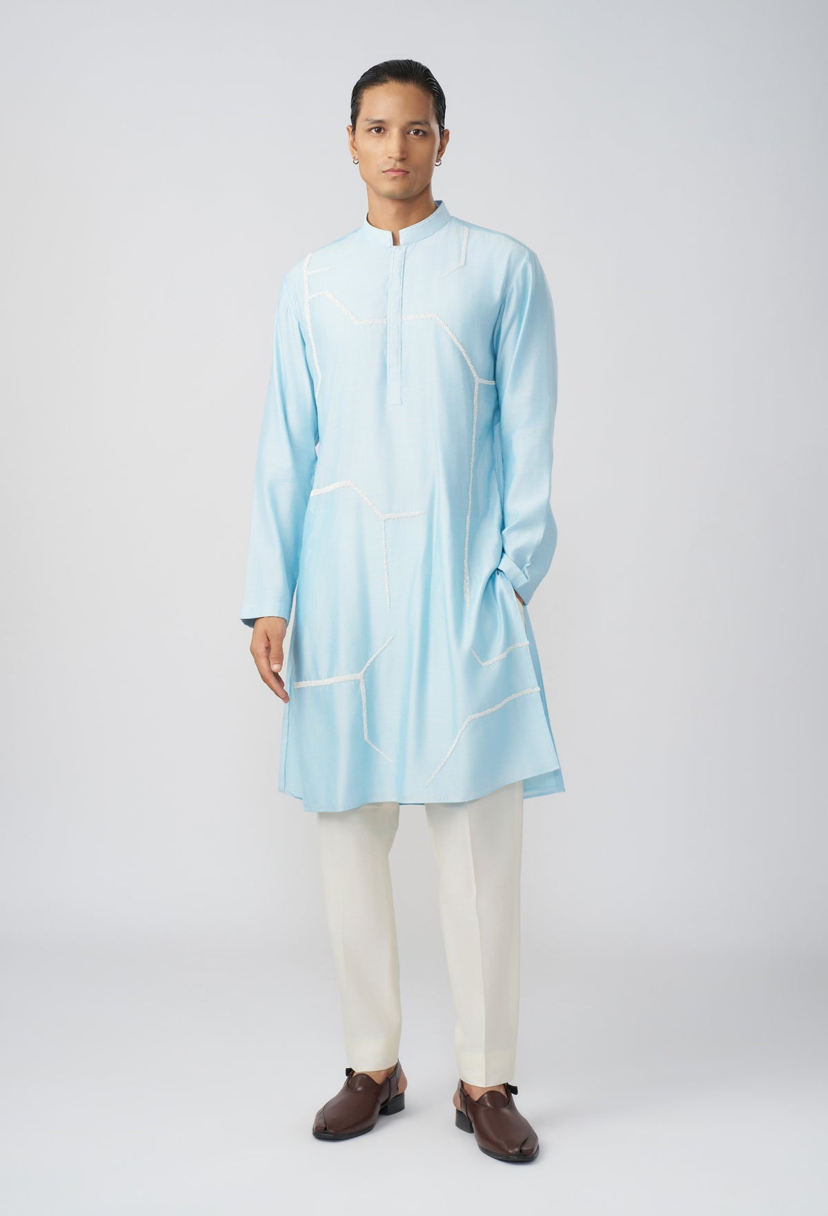 Stilt Kurta - Pastel Blue