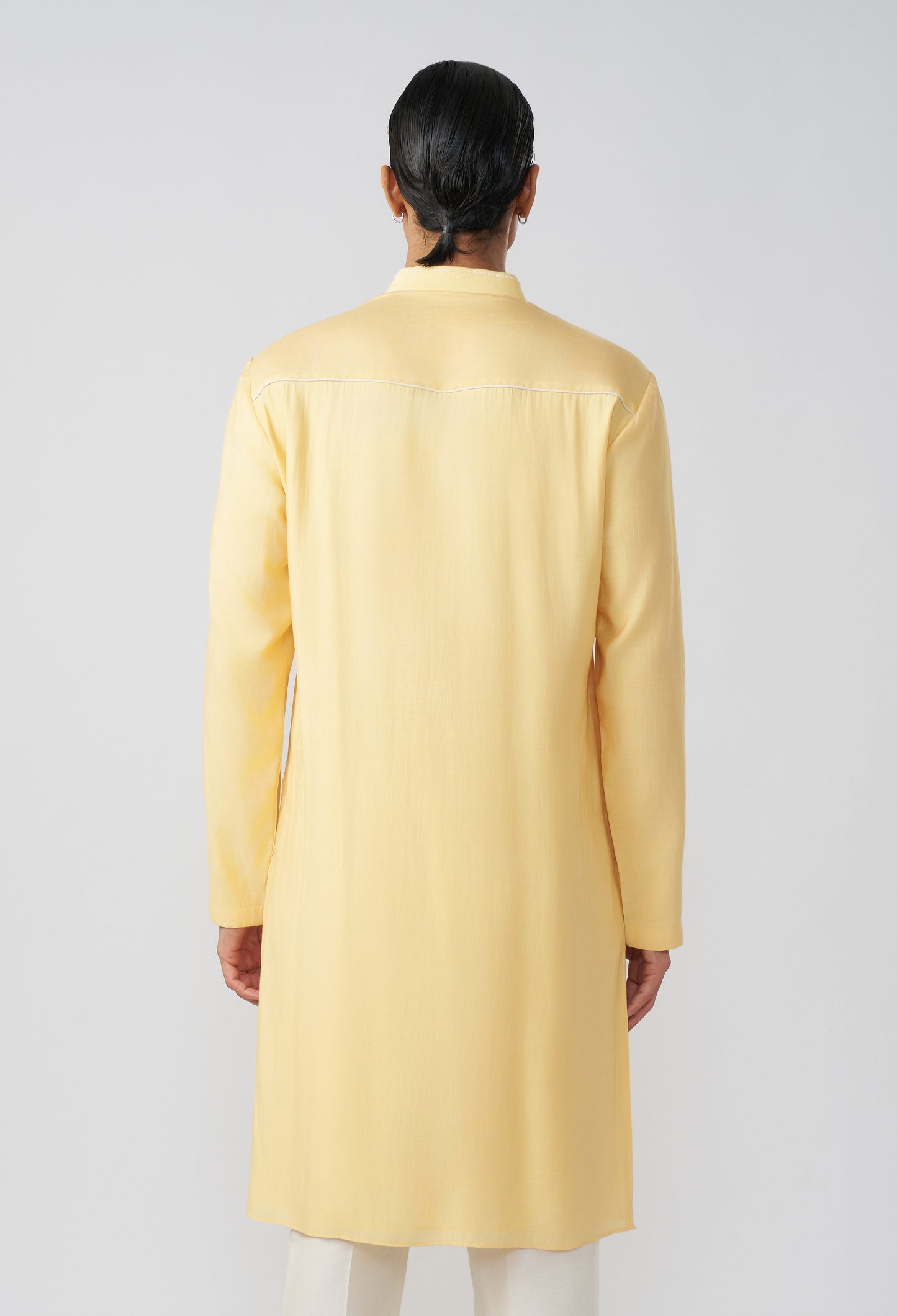 Stilt Kurta - Pastel Yellow