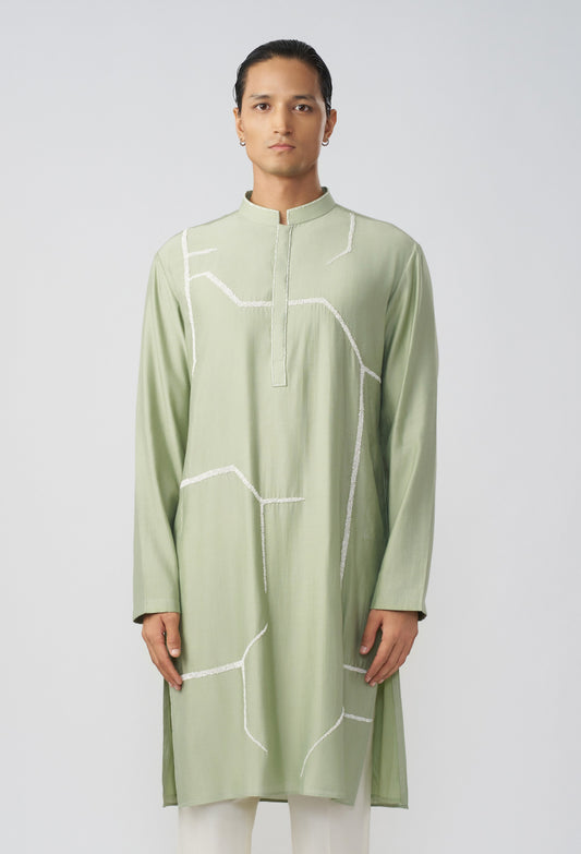 Stilt Kurta - Sea Green