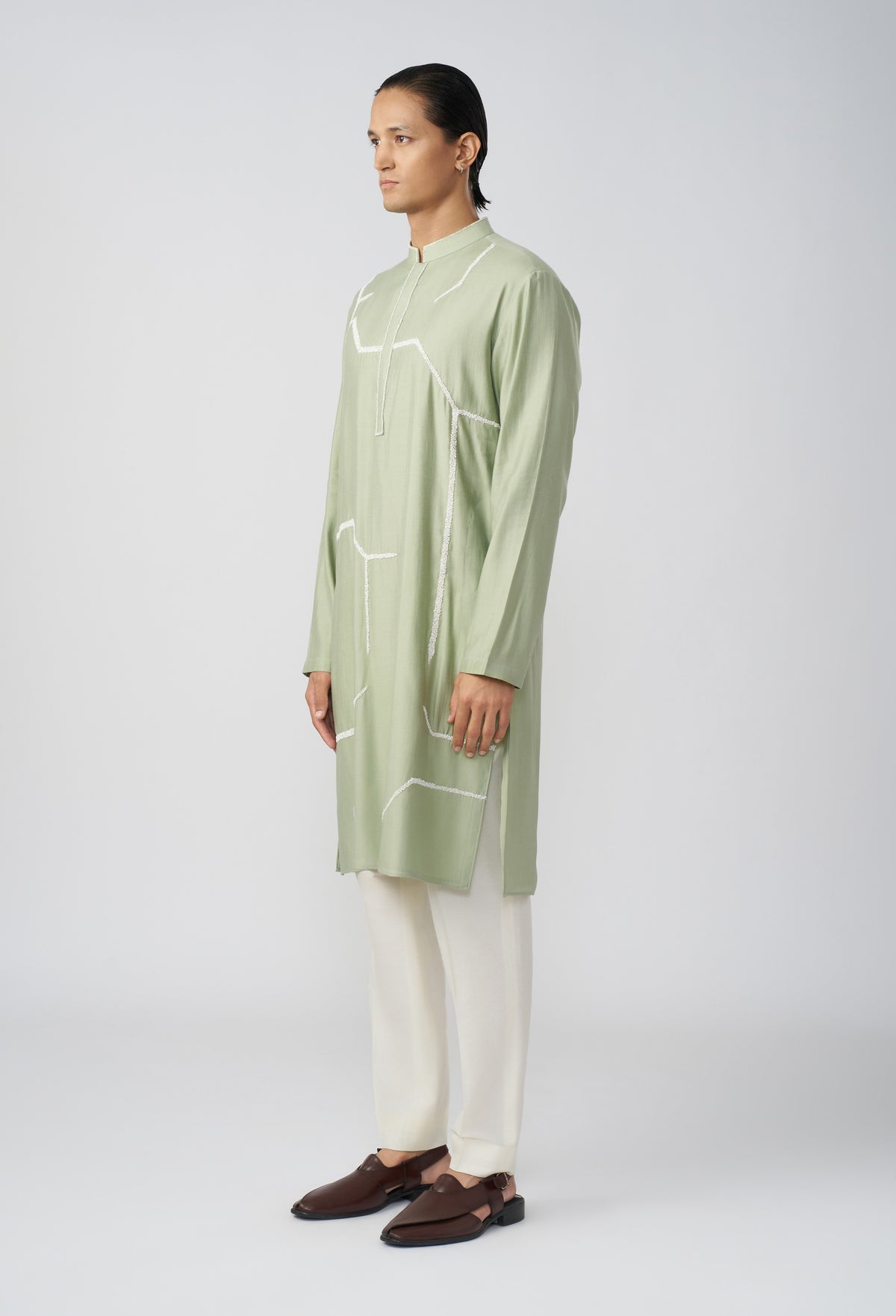 Stilt Kurta - Sea Green