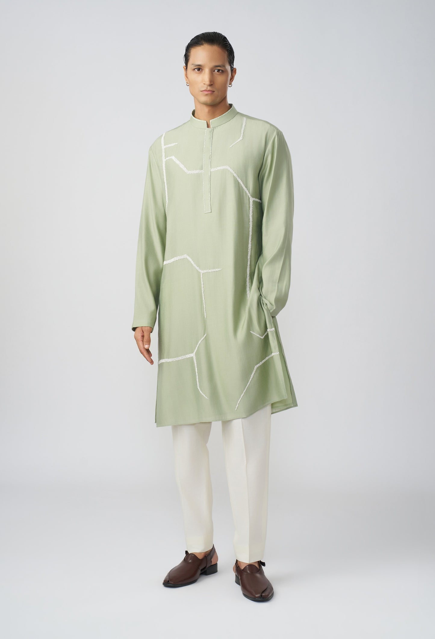 Stilt Kurta - Sea Green