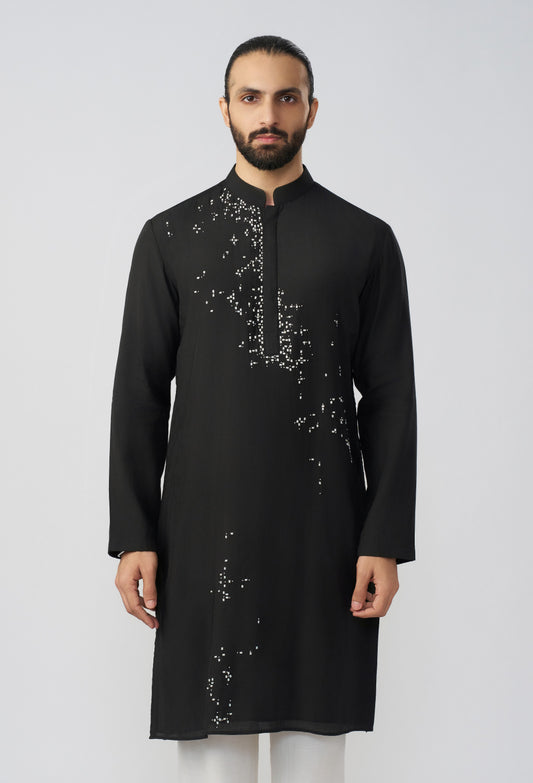 Vestige Kurta - Black