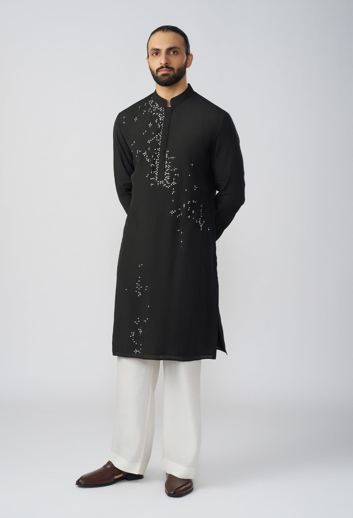 Vestige Kurta - Black