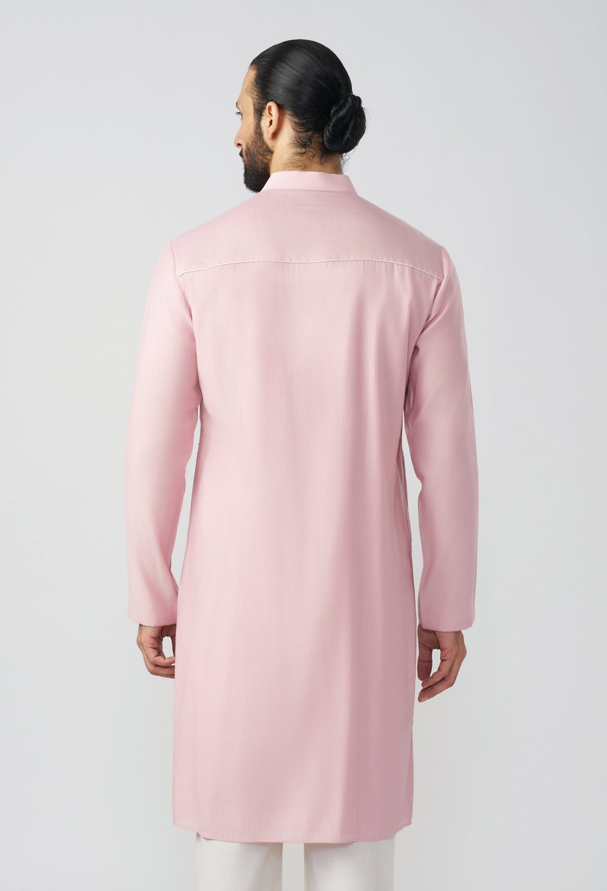 Vestige Kurta - Pastel Pink