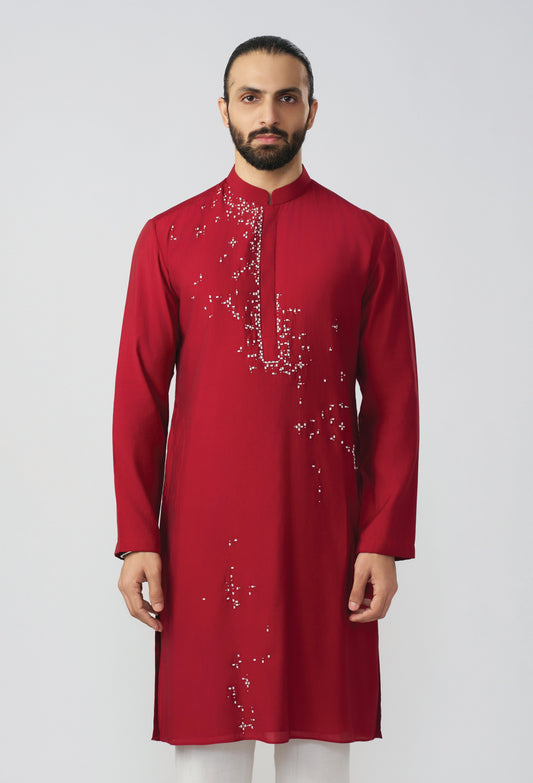 Vestige Kurta - Red