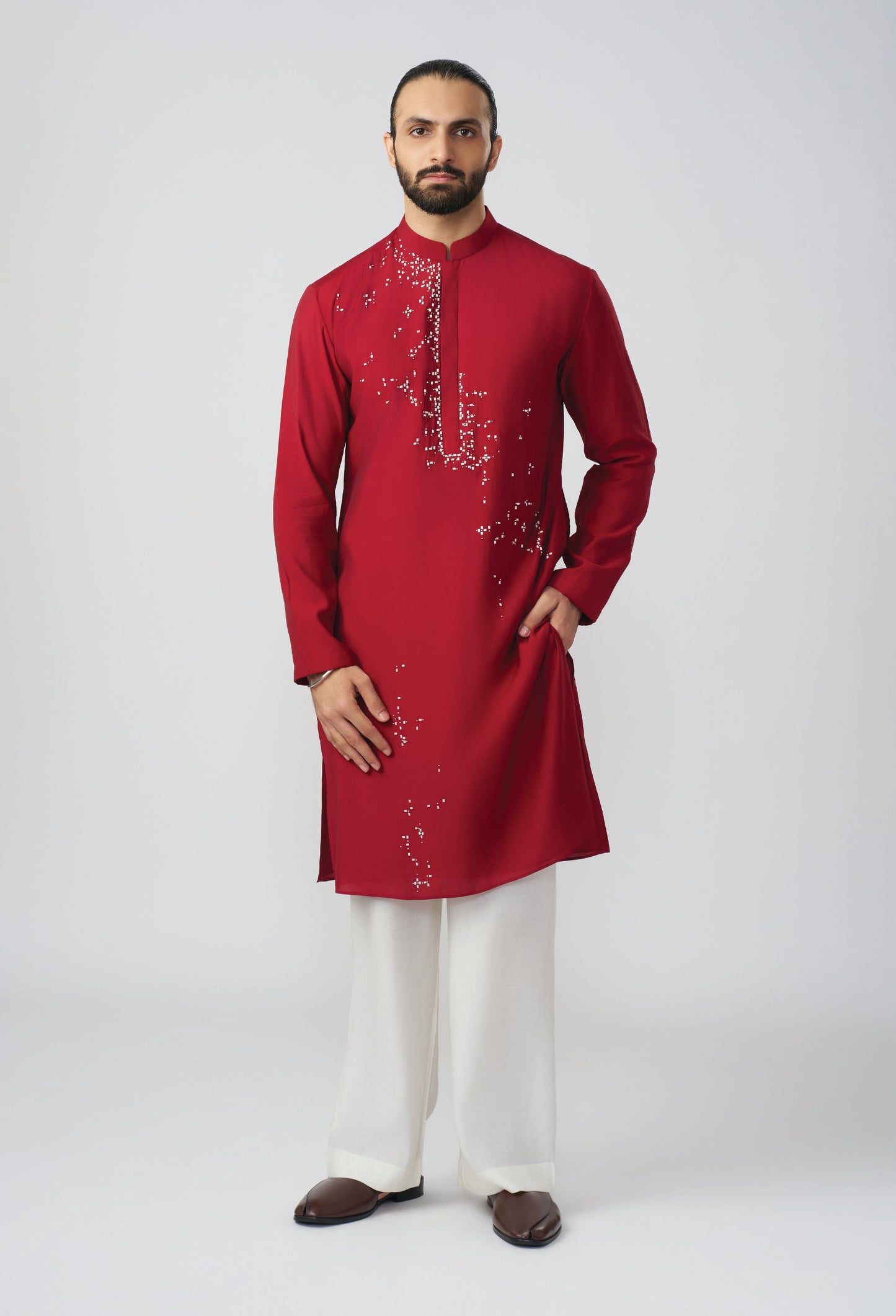 Vestige Kurta - Red