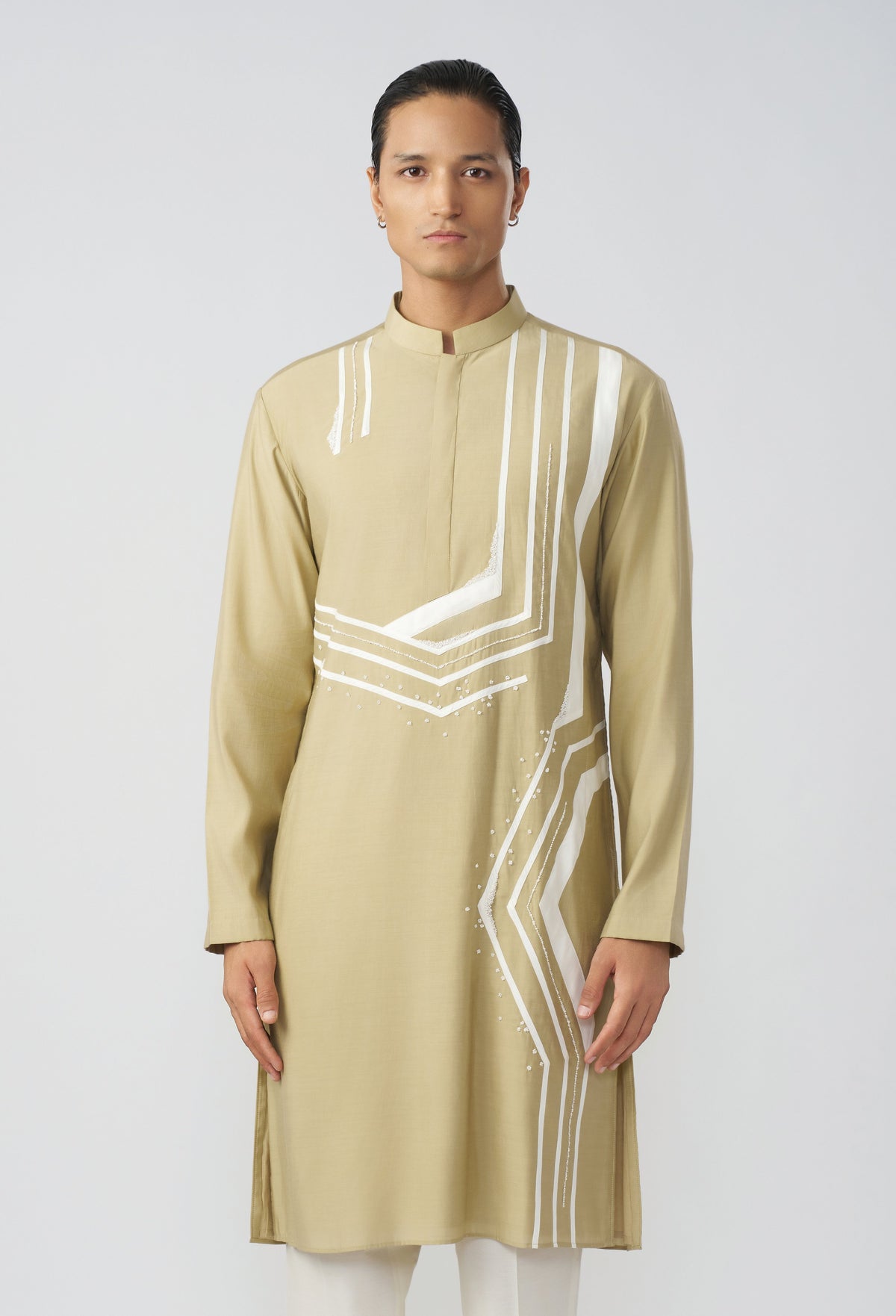 Wayward Kurta - Beige