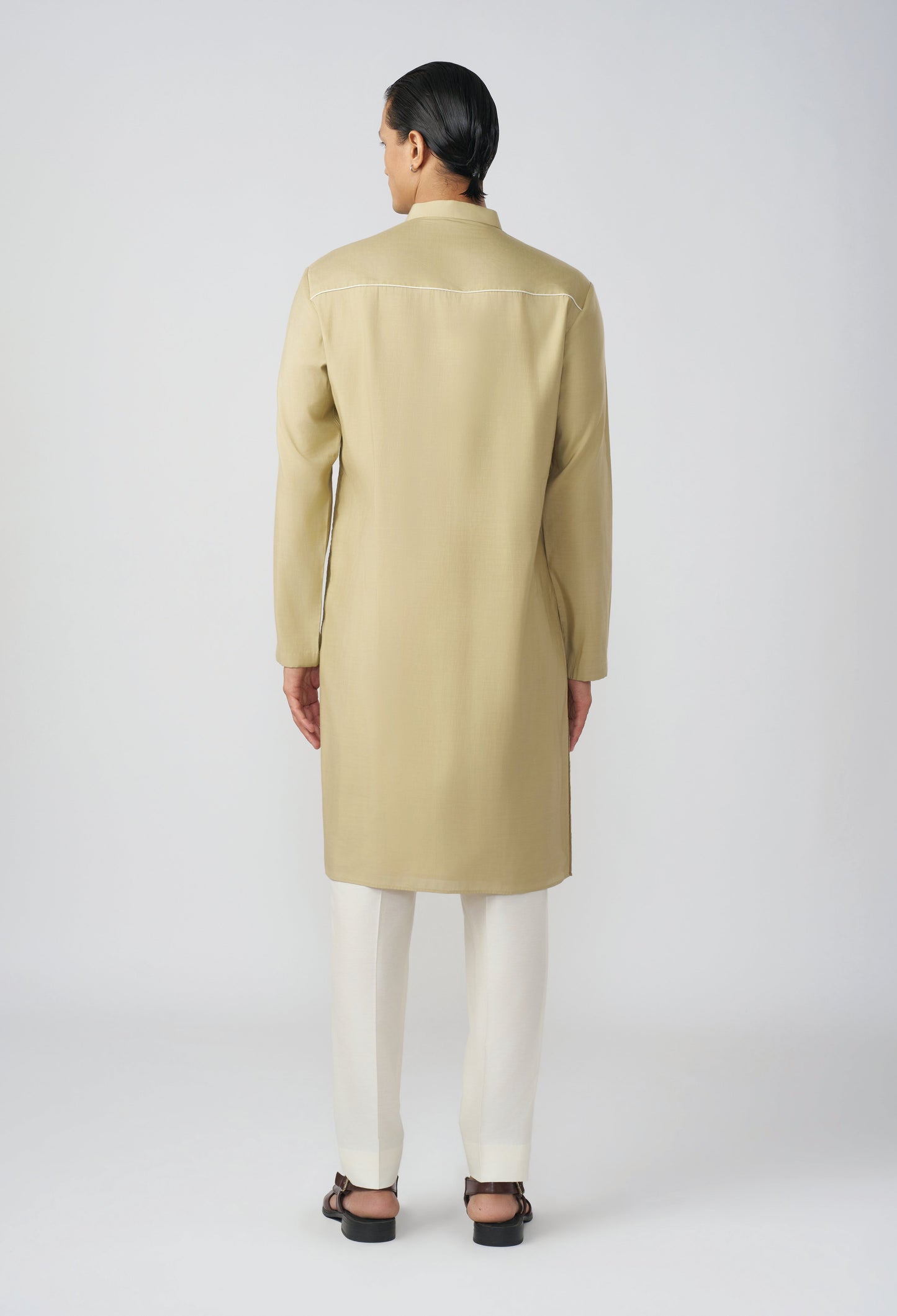 Wayward Kurta - Beige